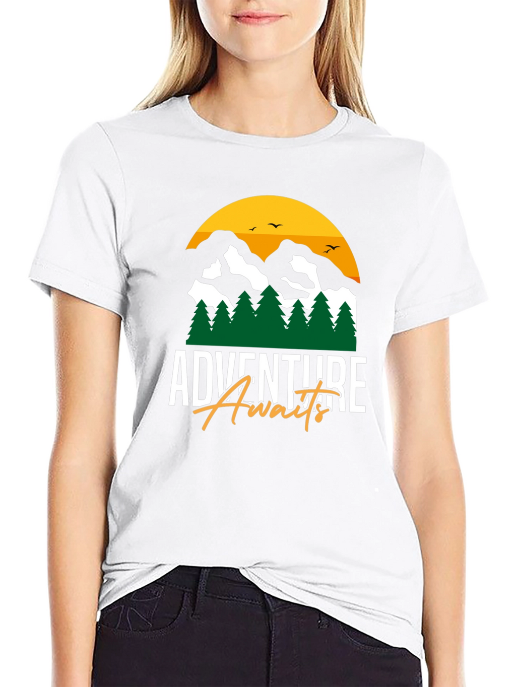 Adventure Awaits Graphic T-Shirt