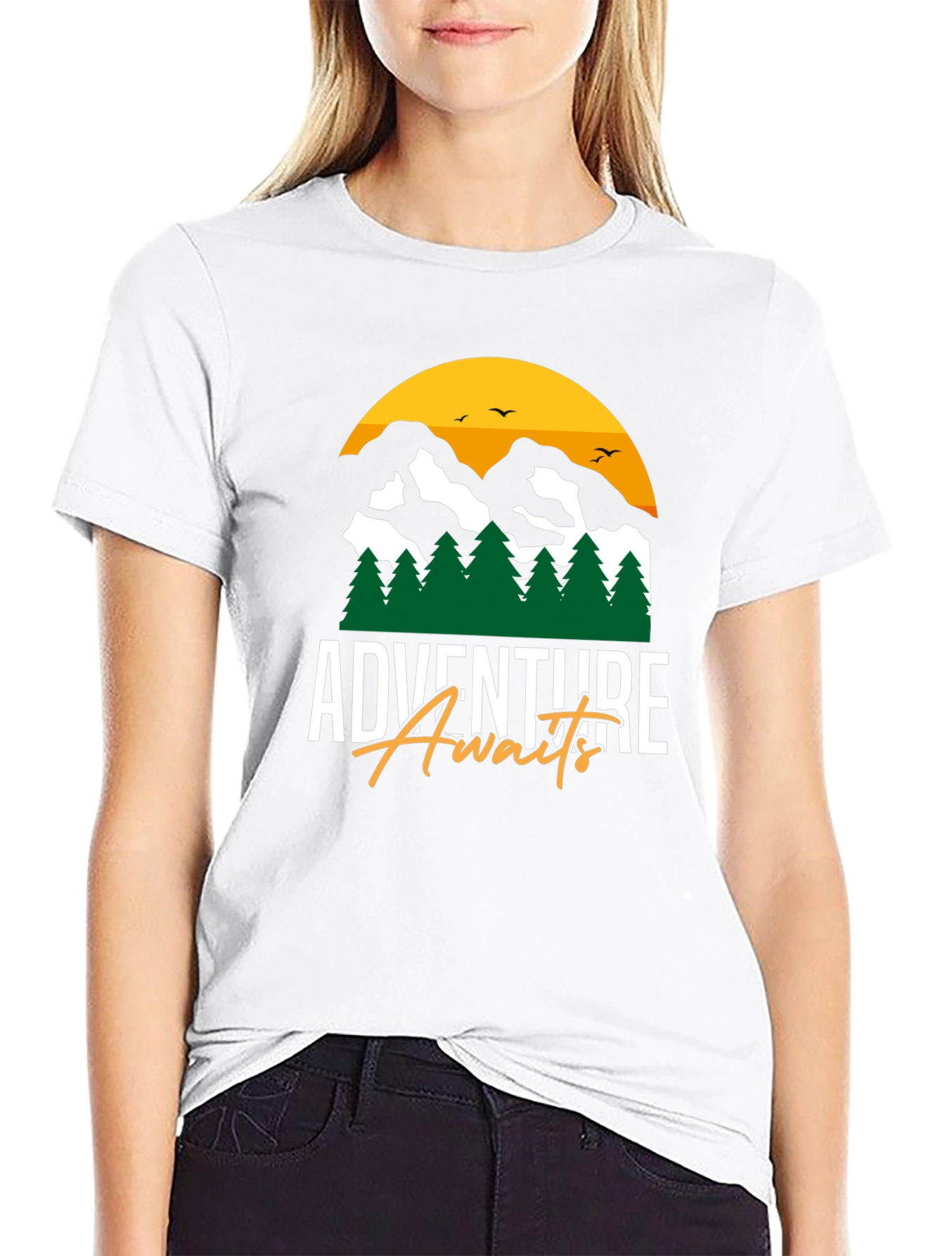 Adventure Awaits Graphic T-Shirt