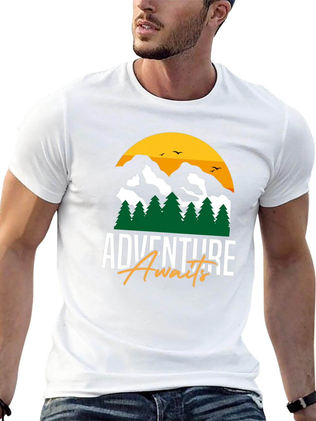 Adventure Awaits Graphic T-Shirt