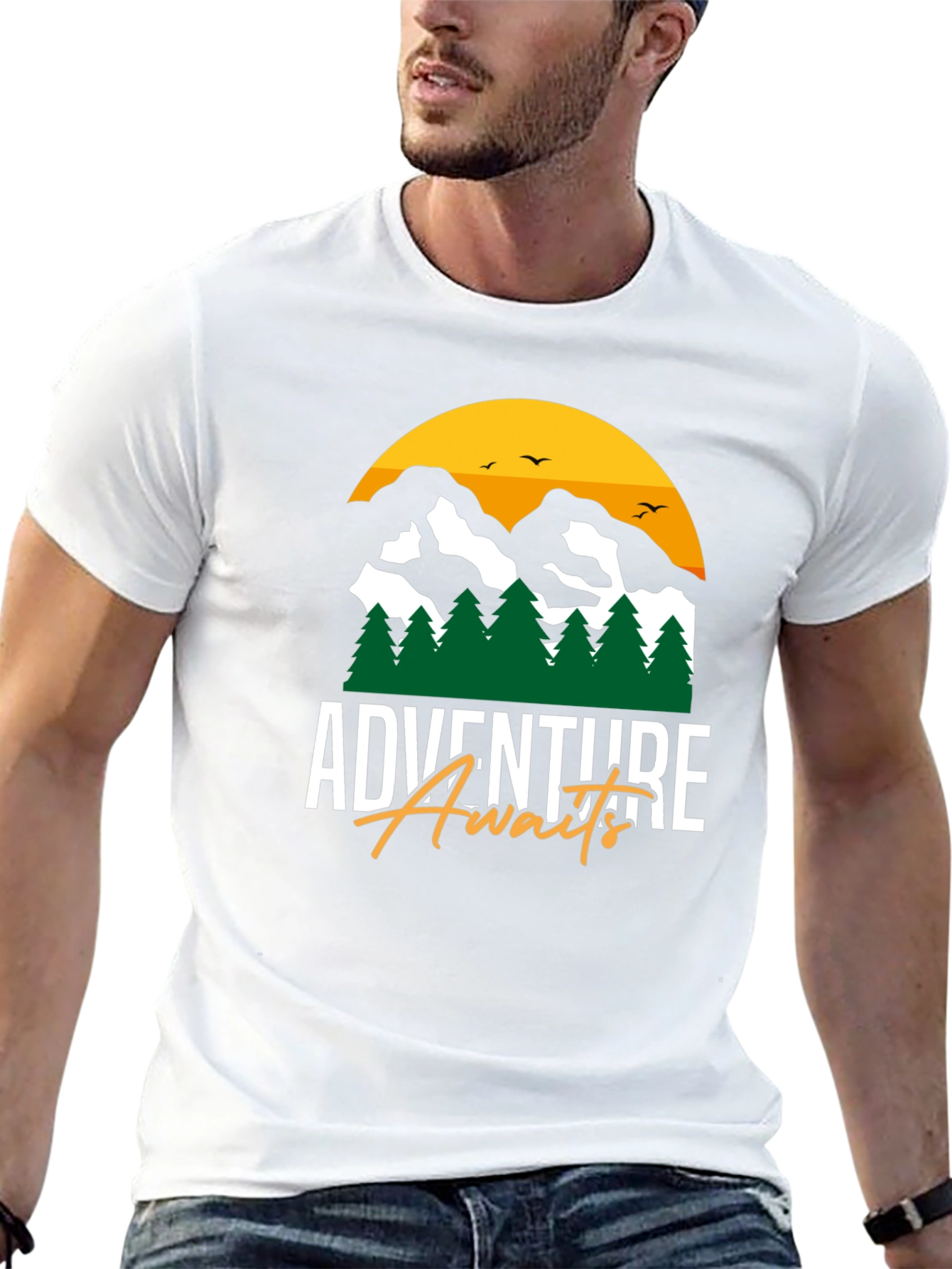 Adventure Awaits Graphic T-Shirt