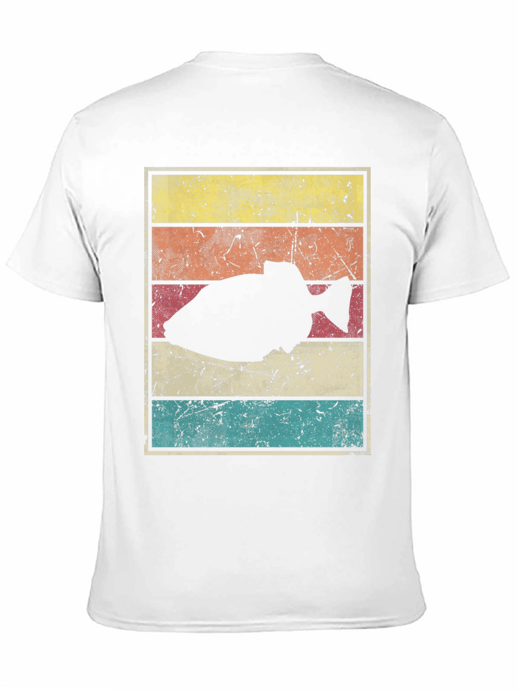 Retro Triggerfish Graphic Tee - Black