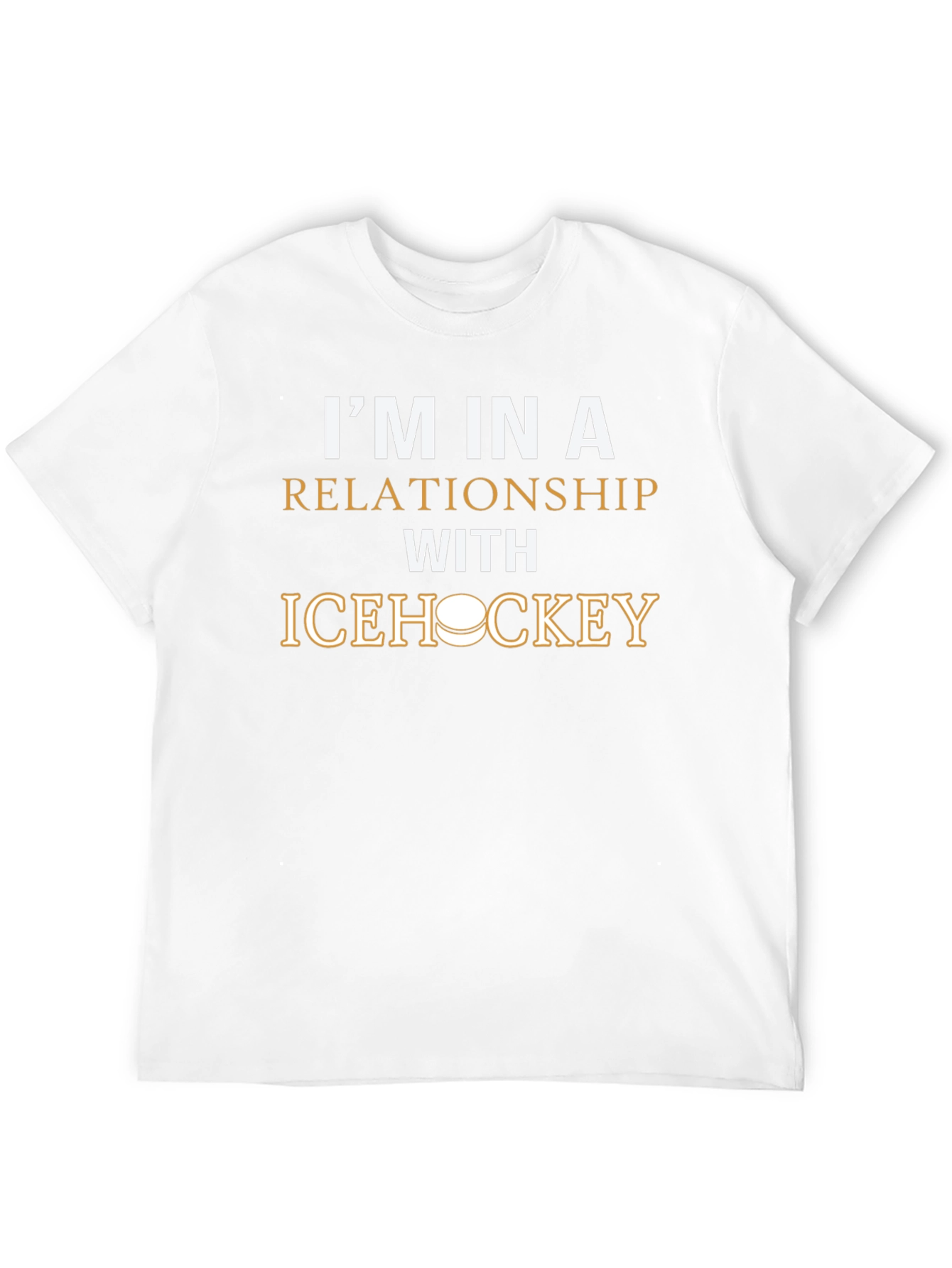 Ice Hockey Relationship T-Shirt