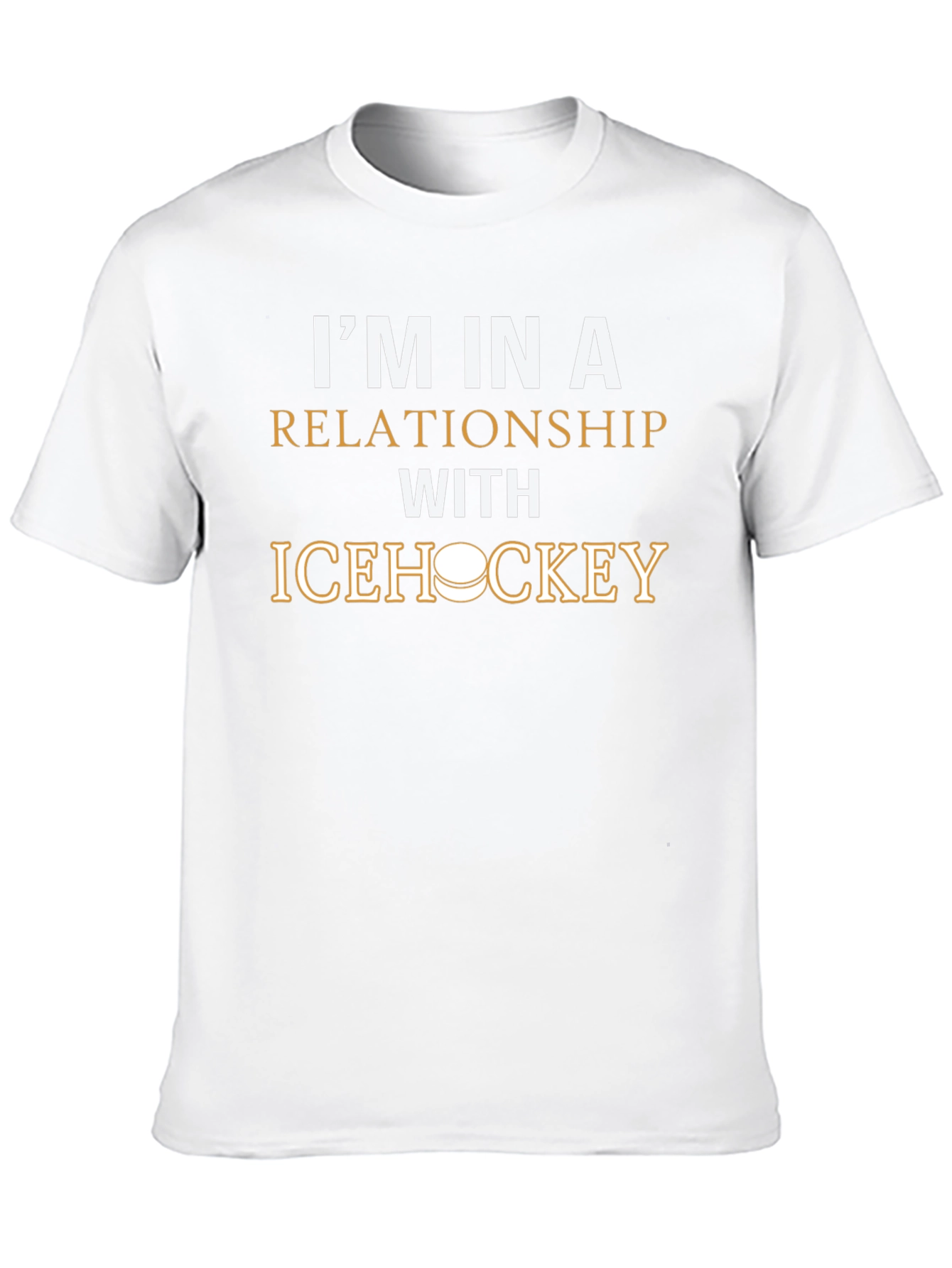 Ice Hockey Relationship T-Shirt