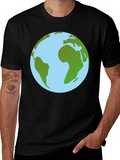 Earth Graphic Tee - Black