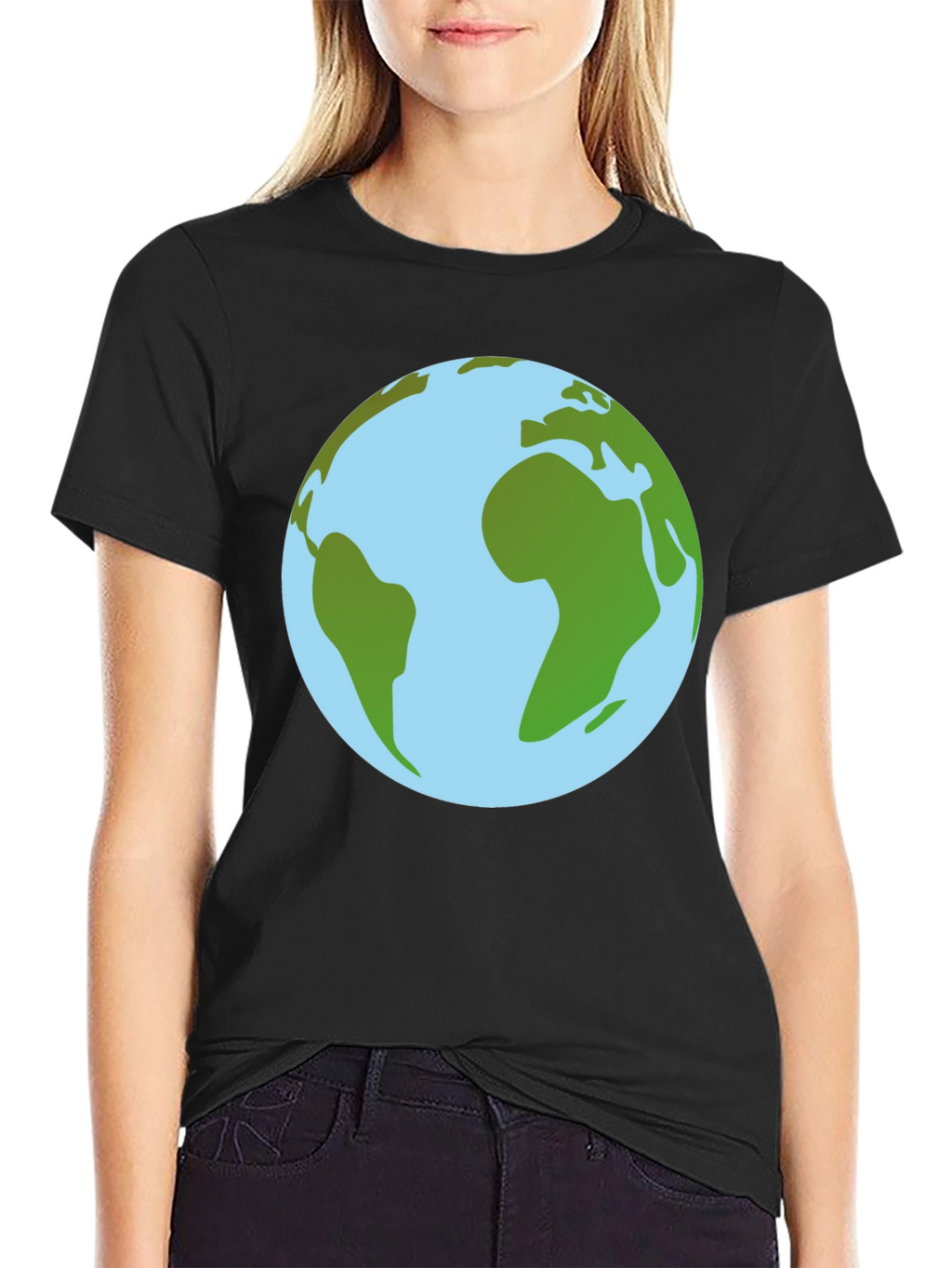 Earth Graphic Tee - Black