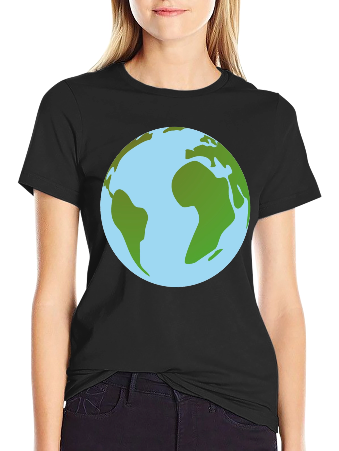 Earth Graphic Tee - Black