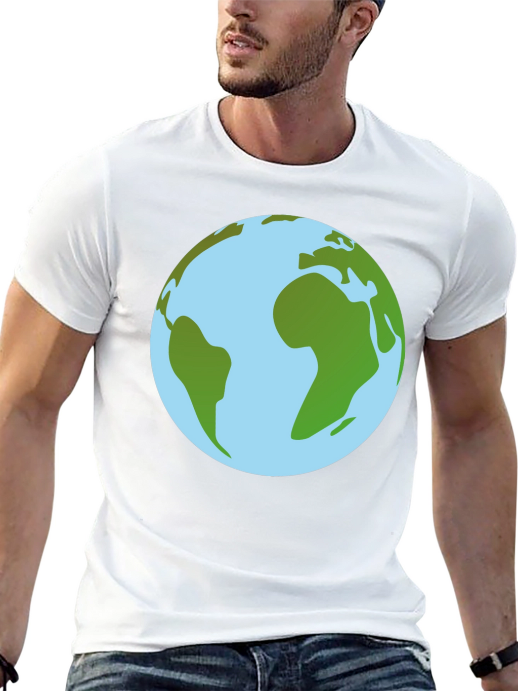 Earth Graphic Tee - Black