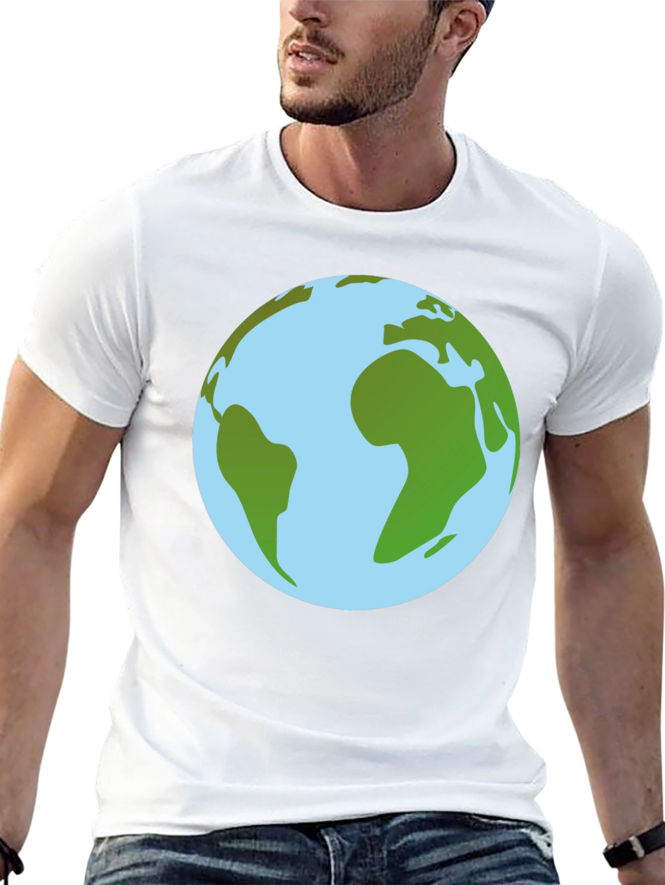 Earth Graphic Tee - Black