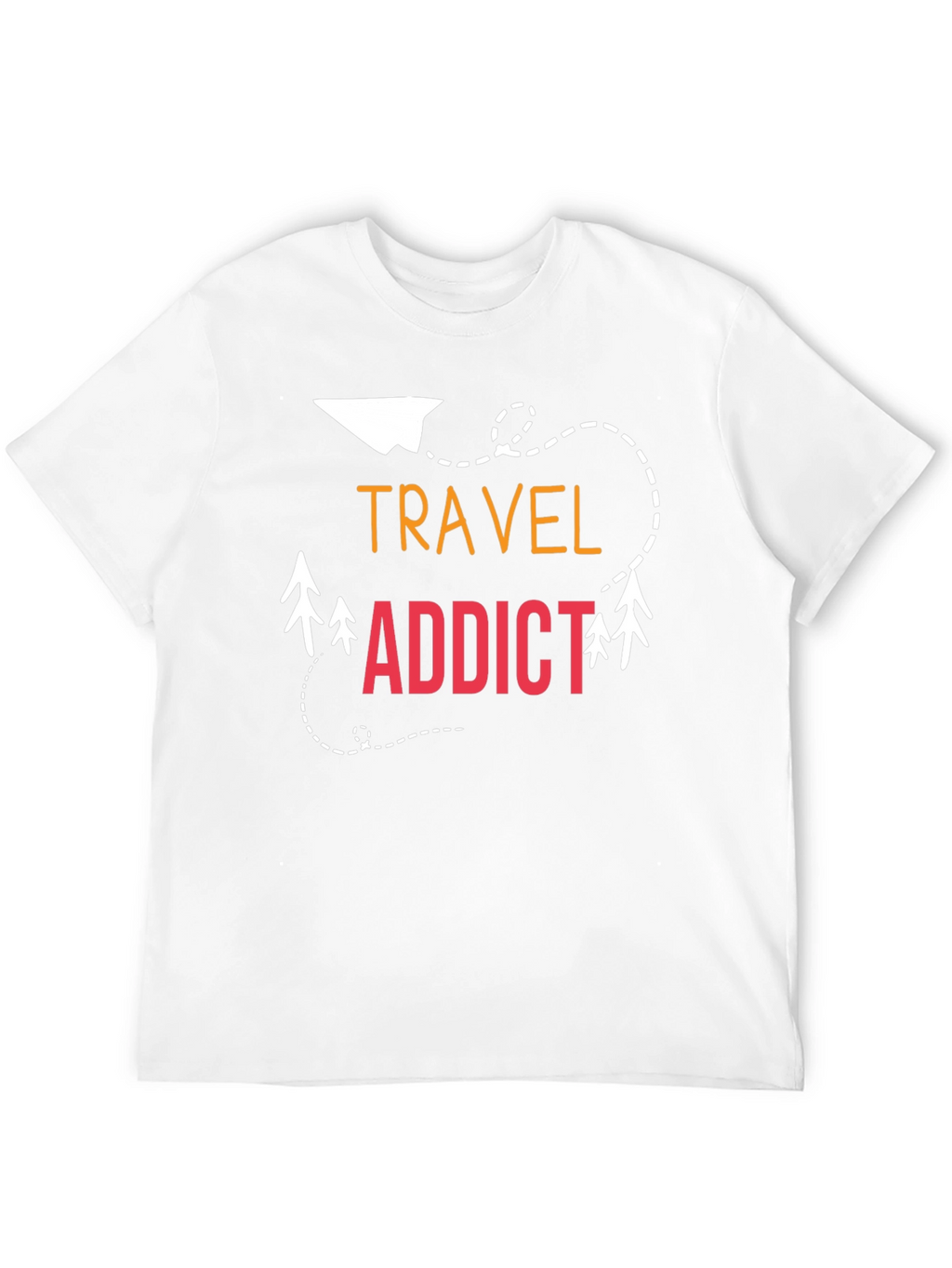 Travel Addict Graphic T-Shirt