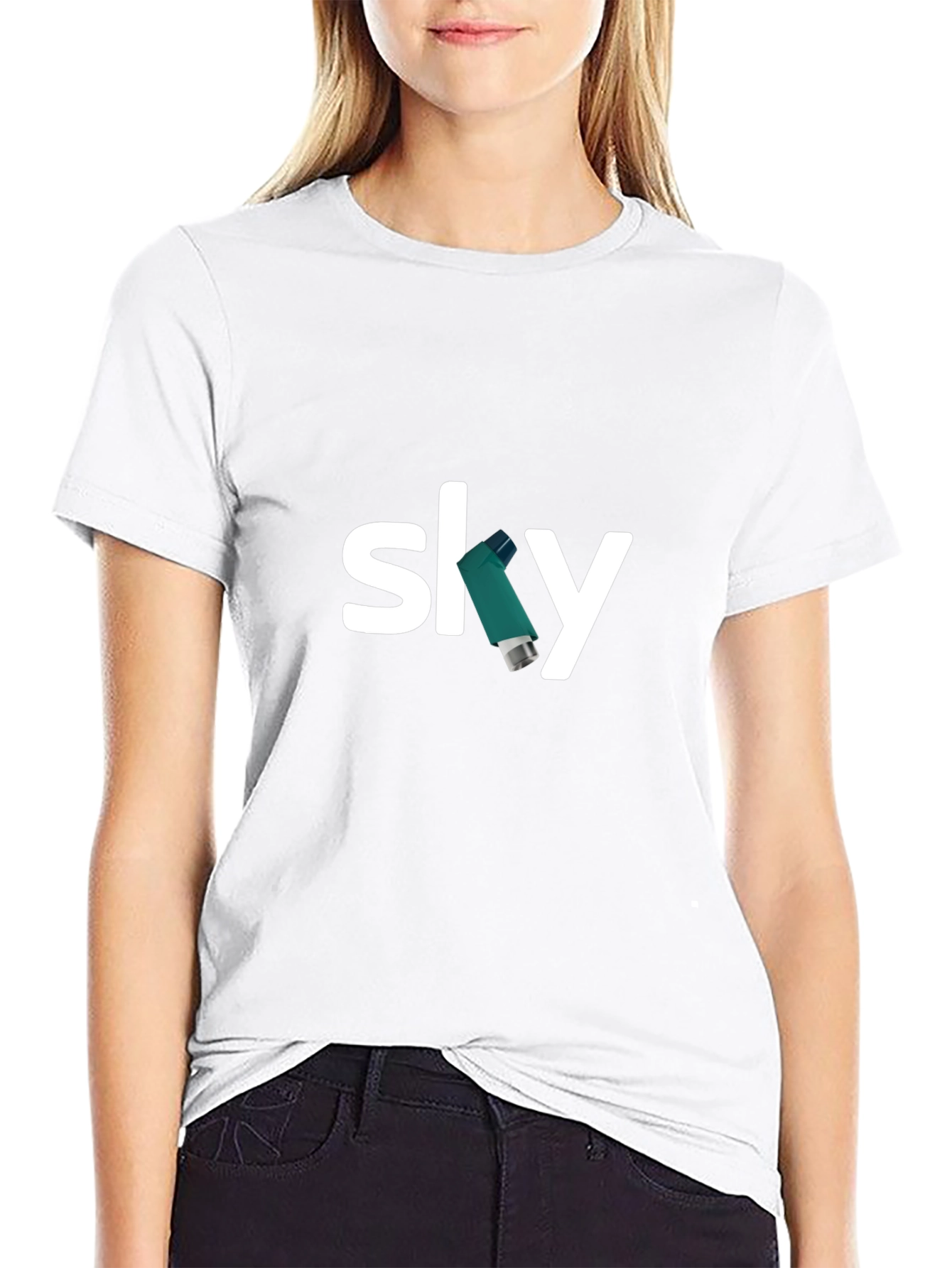 Sky Asthma Inhaler Graphic T-Shirt - Unisex