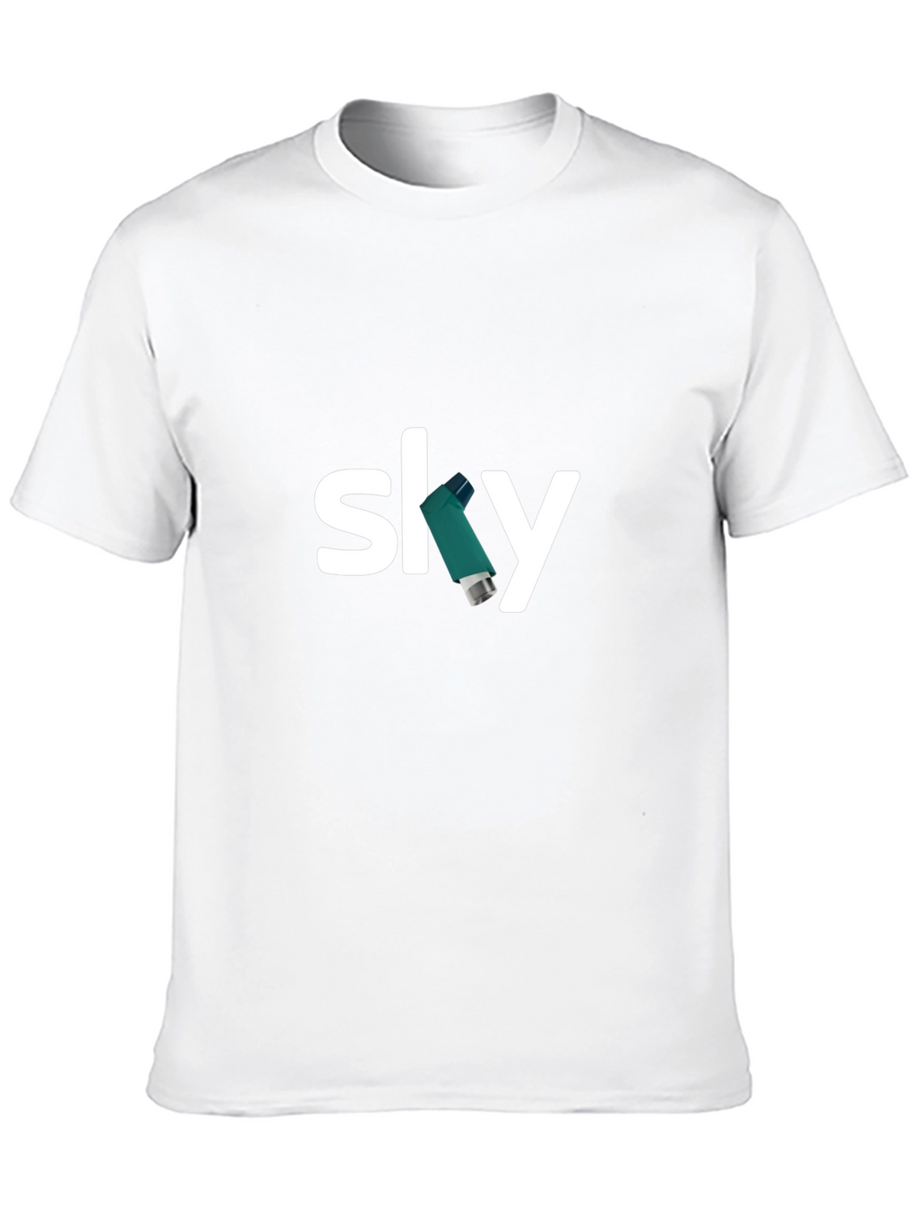 Sky Asthma Inhaler Graphic T-Shirt - Unisex