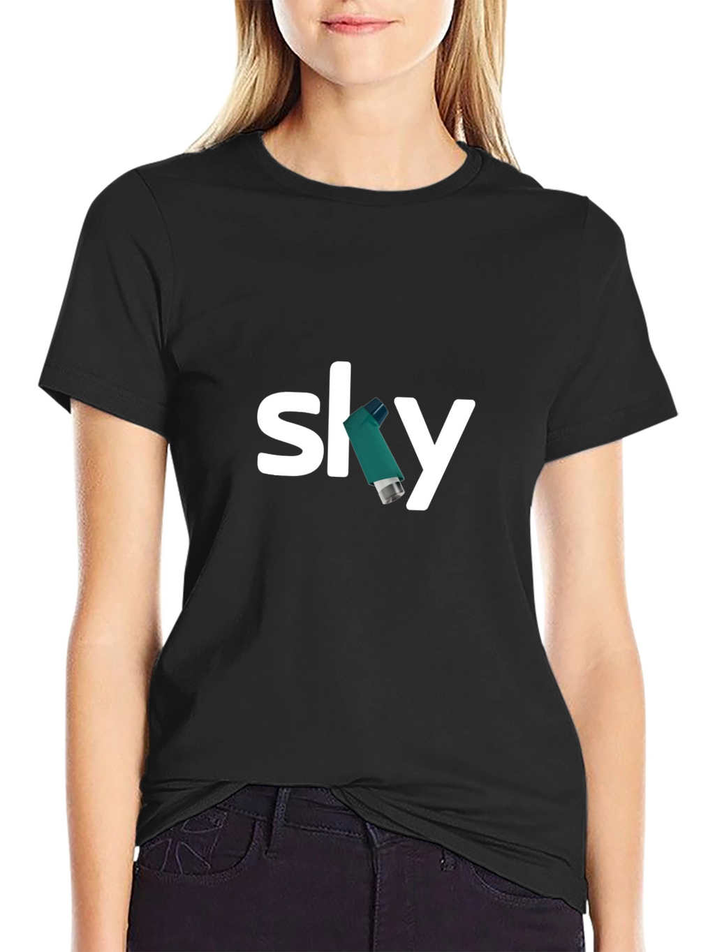 Sky Asthma Inhaler Graphic T-Shirt - Unisex