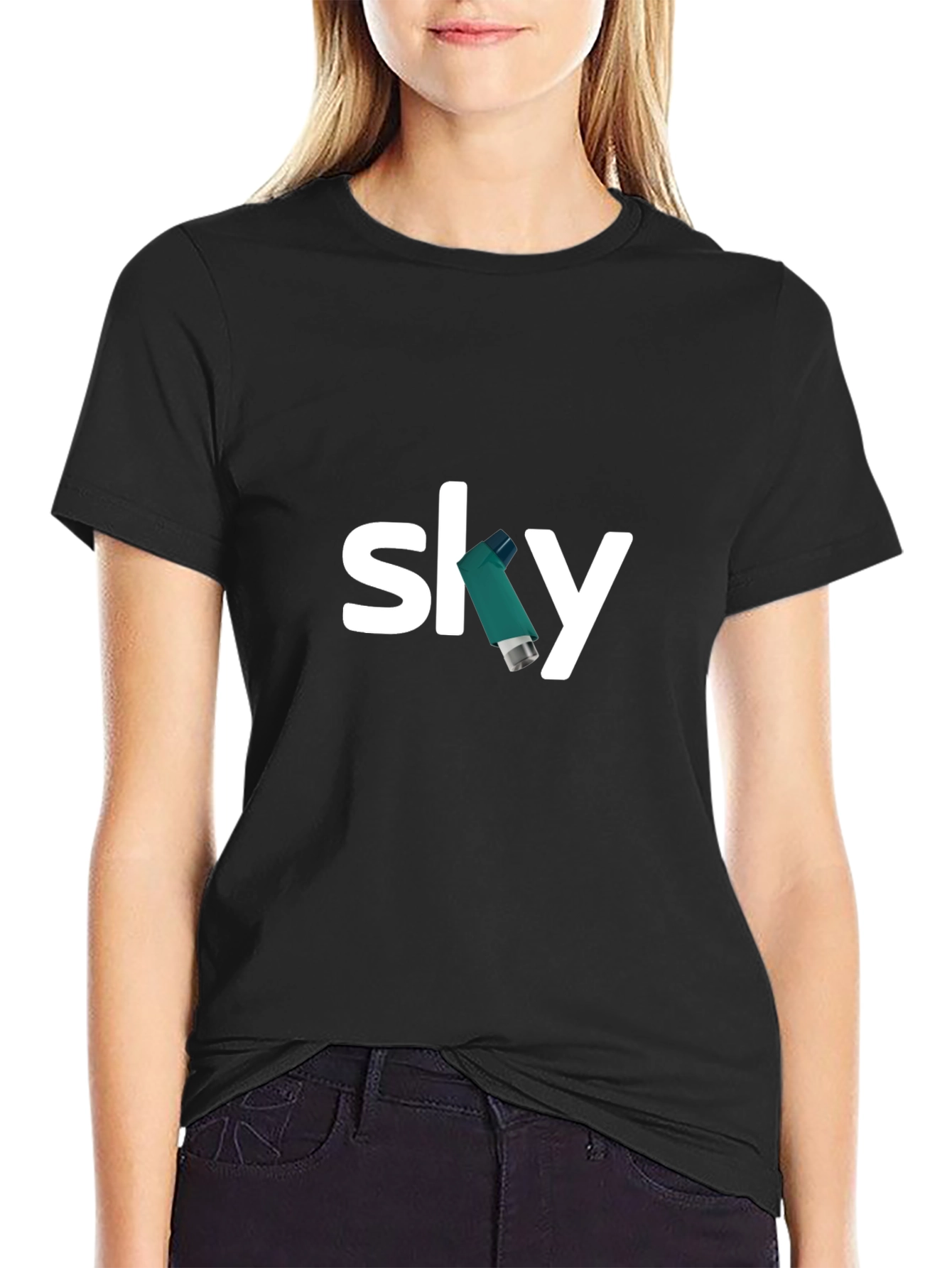 Sky Asthma Inhaler Graphic T-Shirt - Unisex