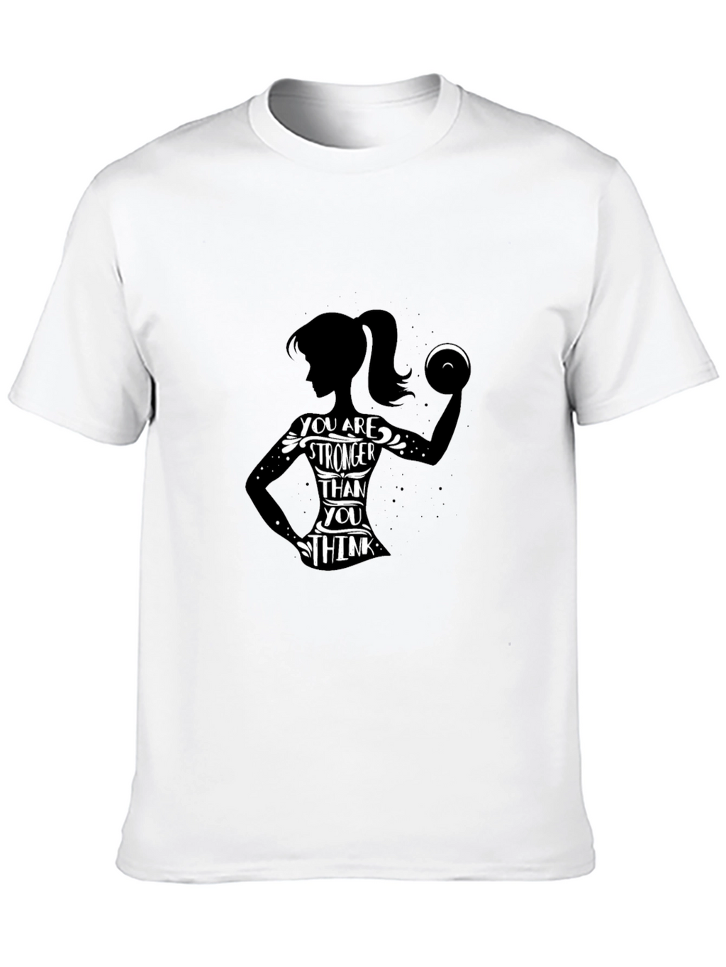 Strong Woman Graphic T-Shirt - Motivational Design
