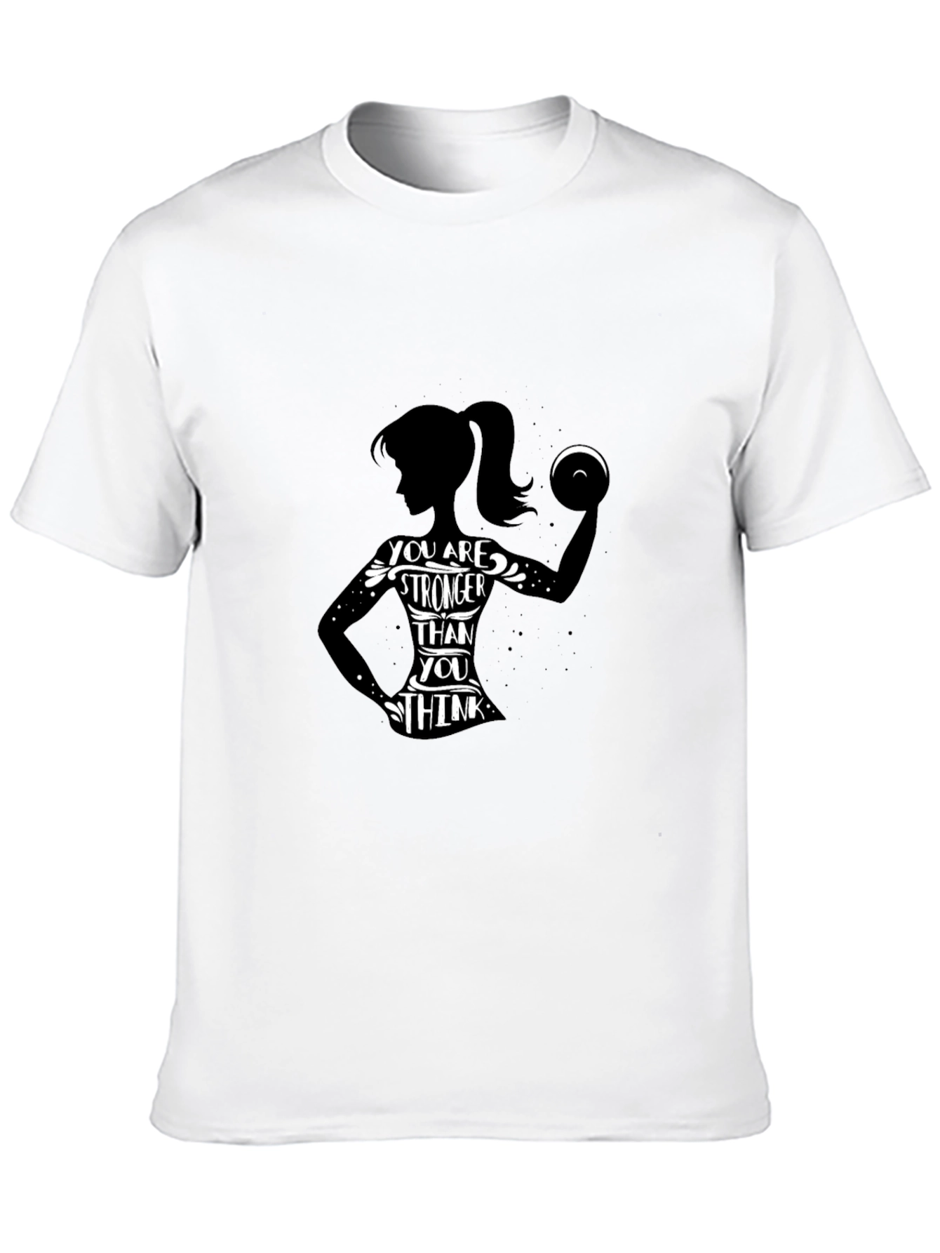 Strong Woman Graphic T-Shirt - Motivational Design