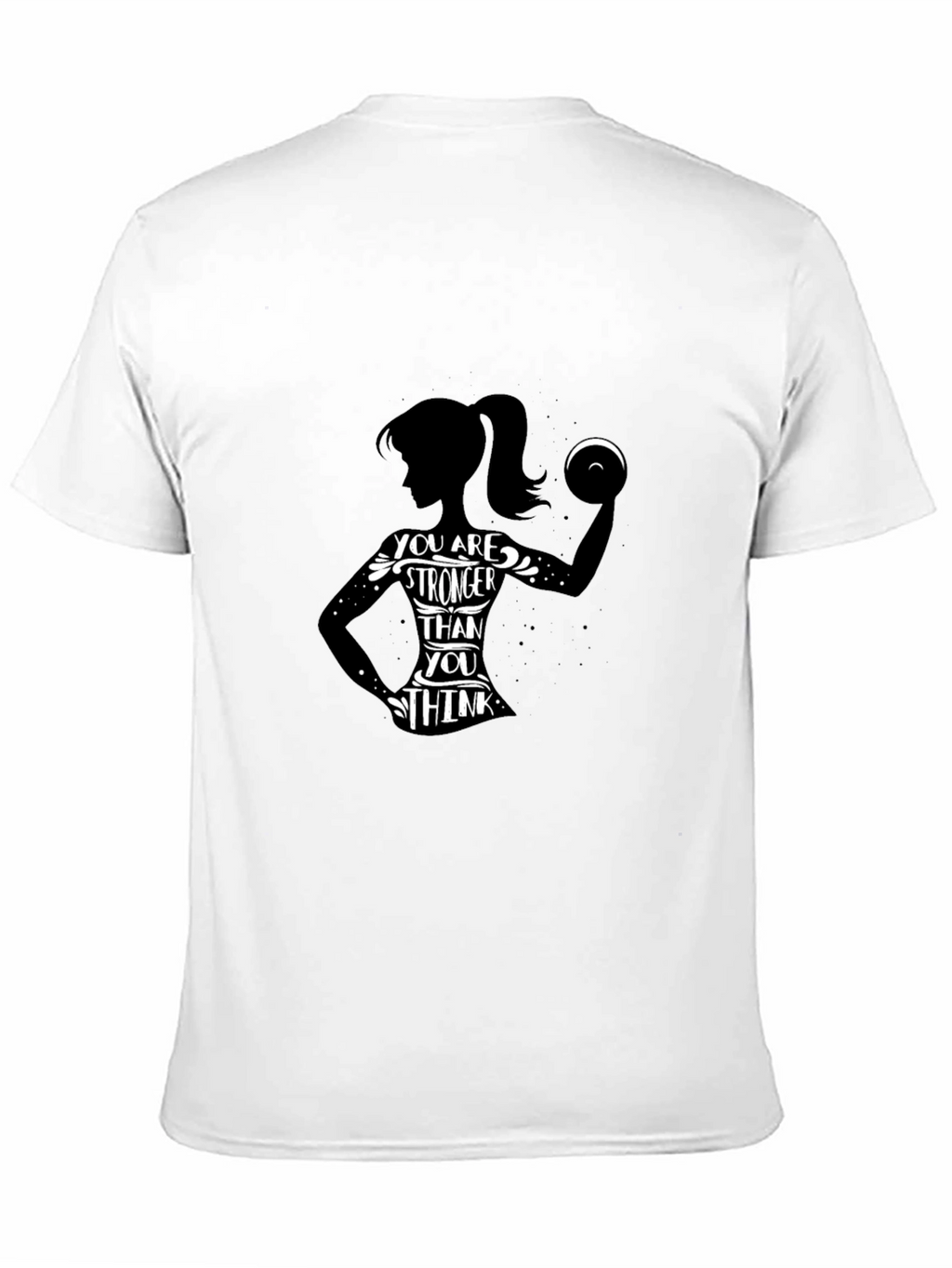 Strong Woman Graphic T-Shirt - Motivational Design