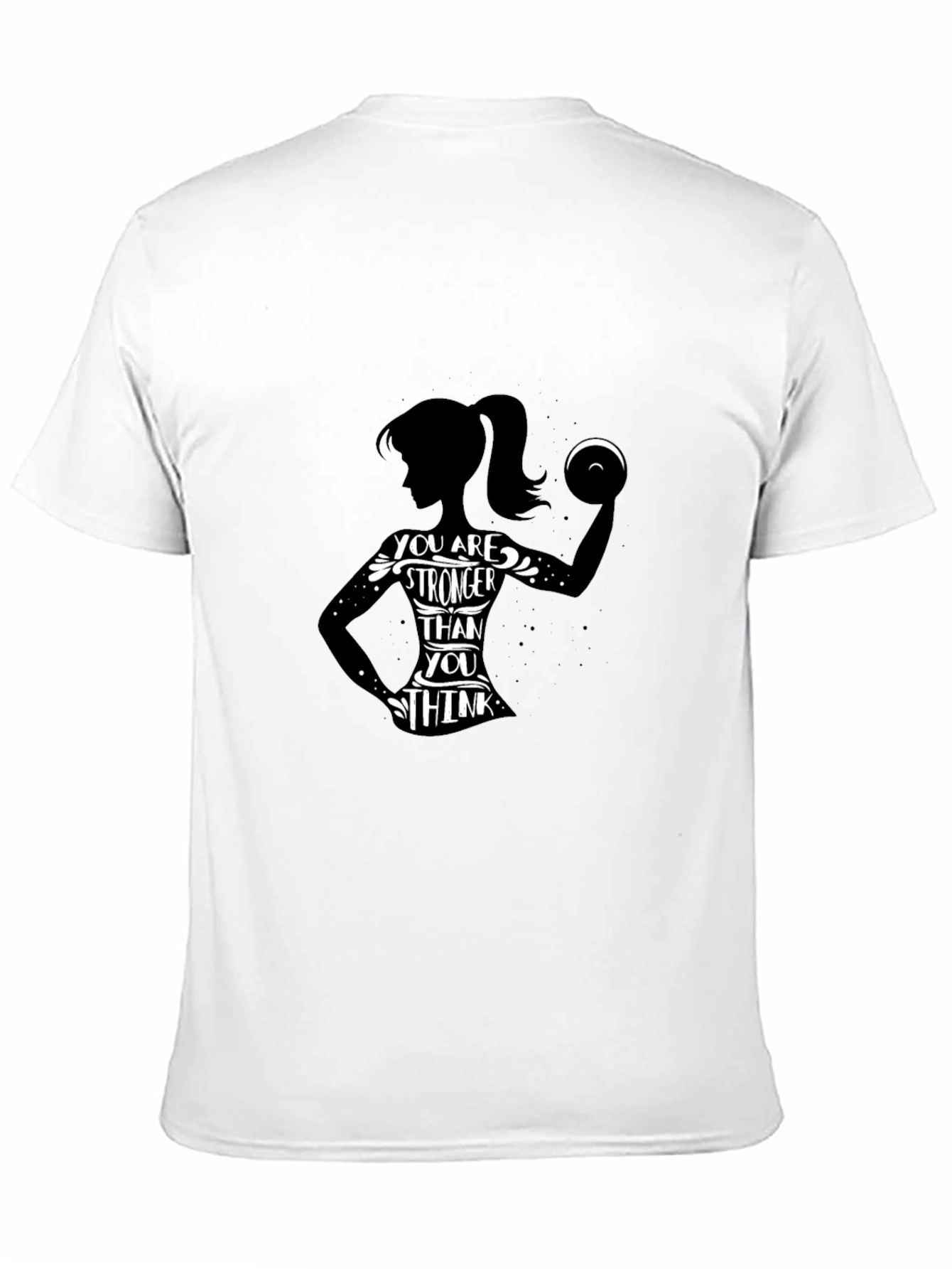 Strong Woman Graphic T-Shirt - Motivational Design