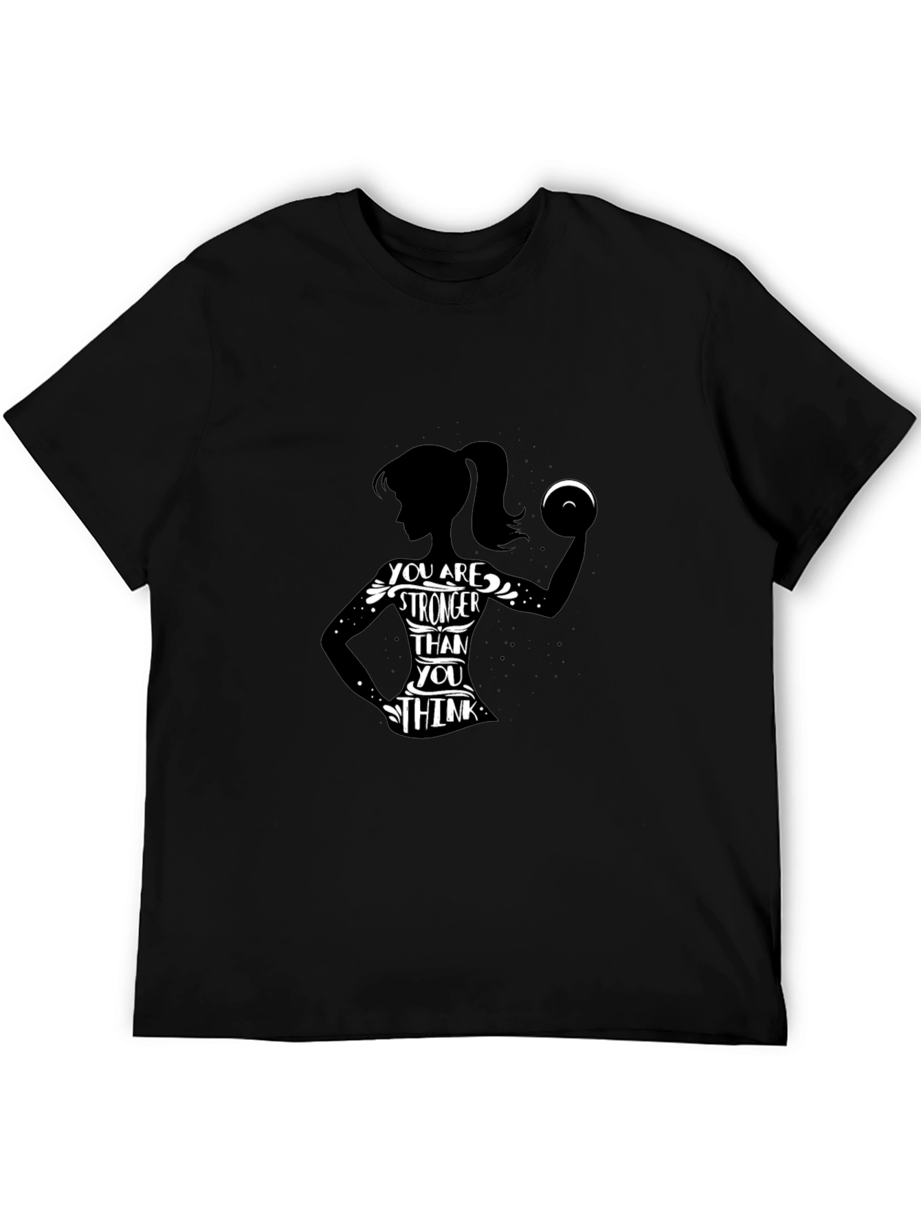 Strong Woman Graphic T-Shirt - Motivational Design