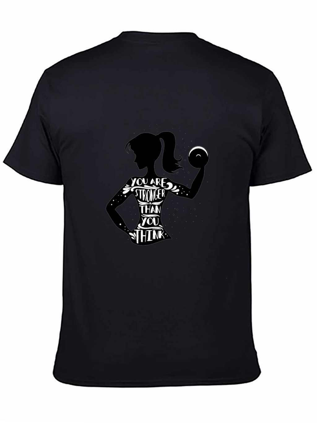 Strong Woman Graphic T-Shirt - Motivational Design