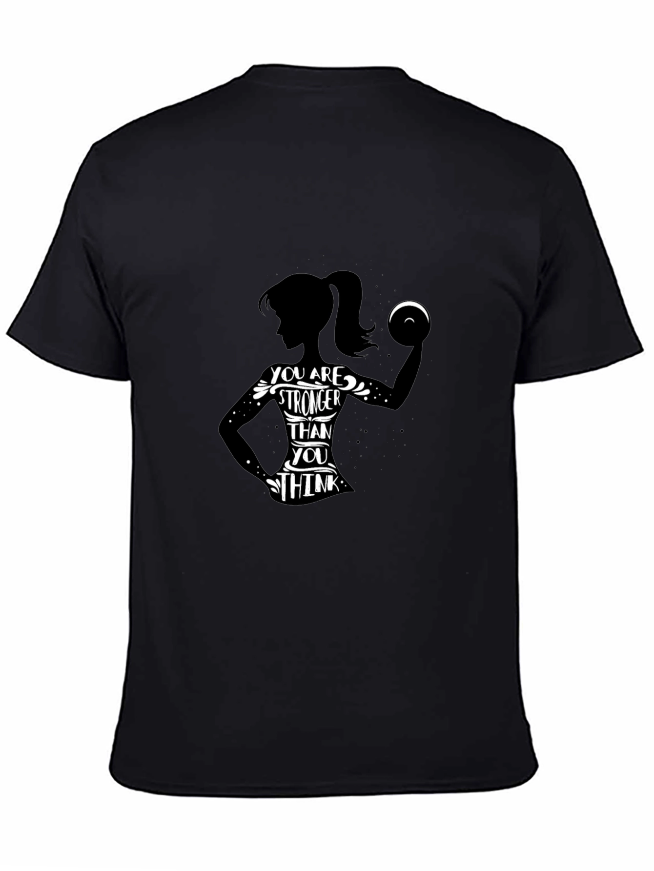 Strong Woman Graphic T-Shirt - Motivational Design