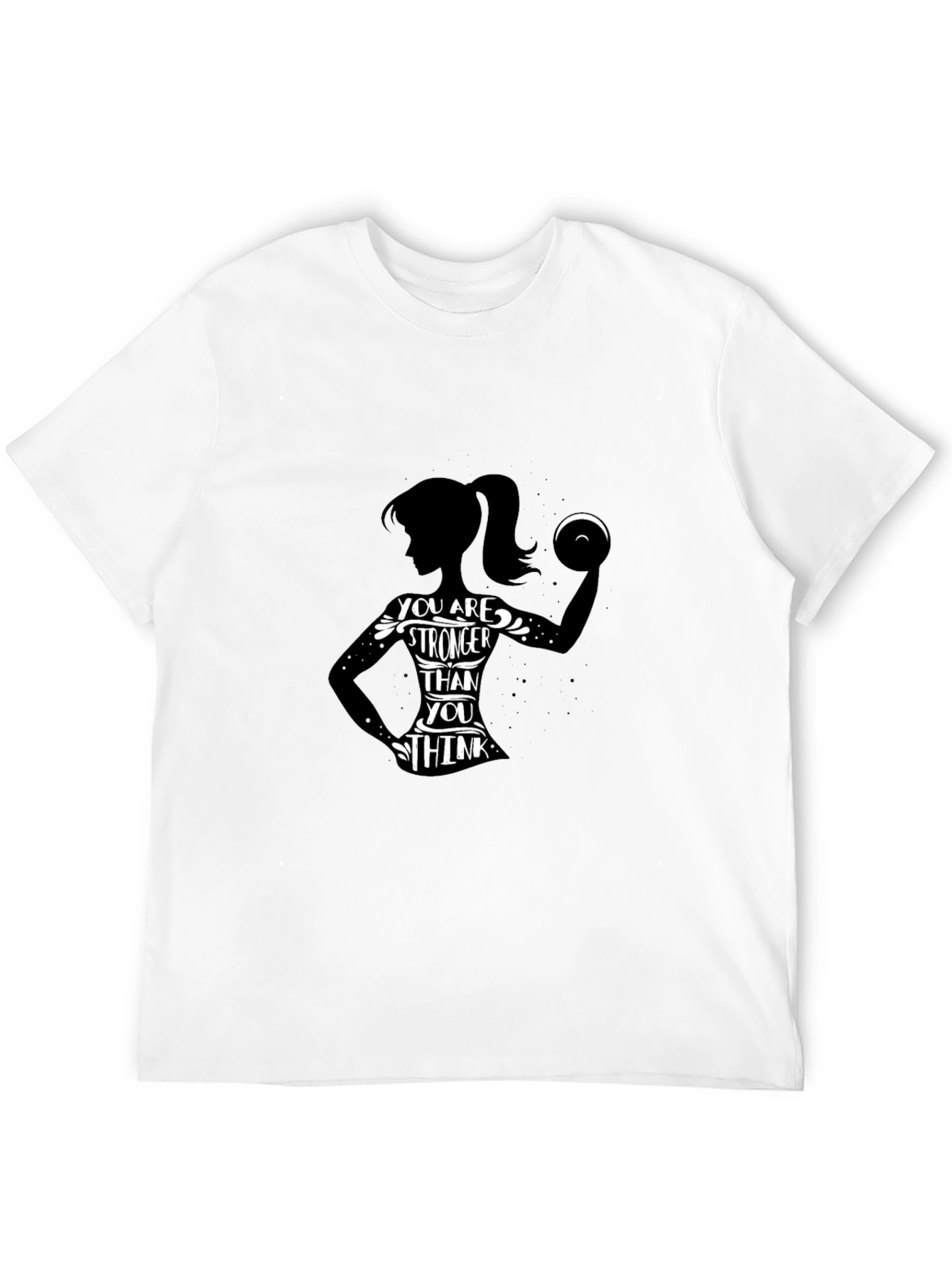 Strong Woman Graphic T-Shirt - Motivational Design