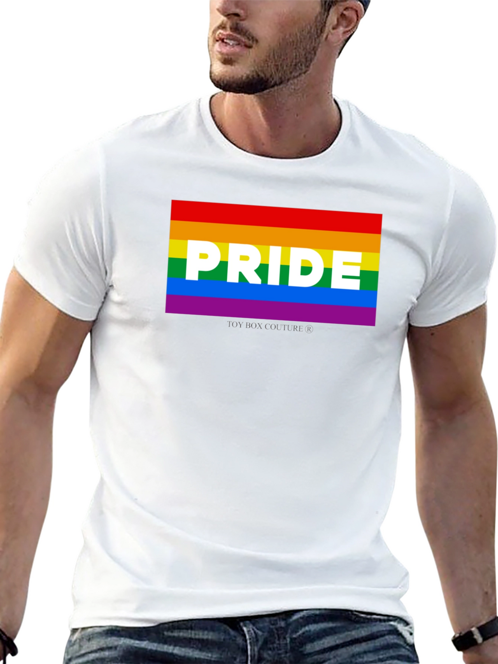 Pride LGBTQ Rainbow Graphic T-Shirt