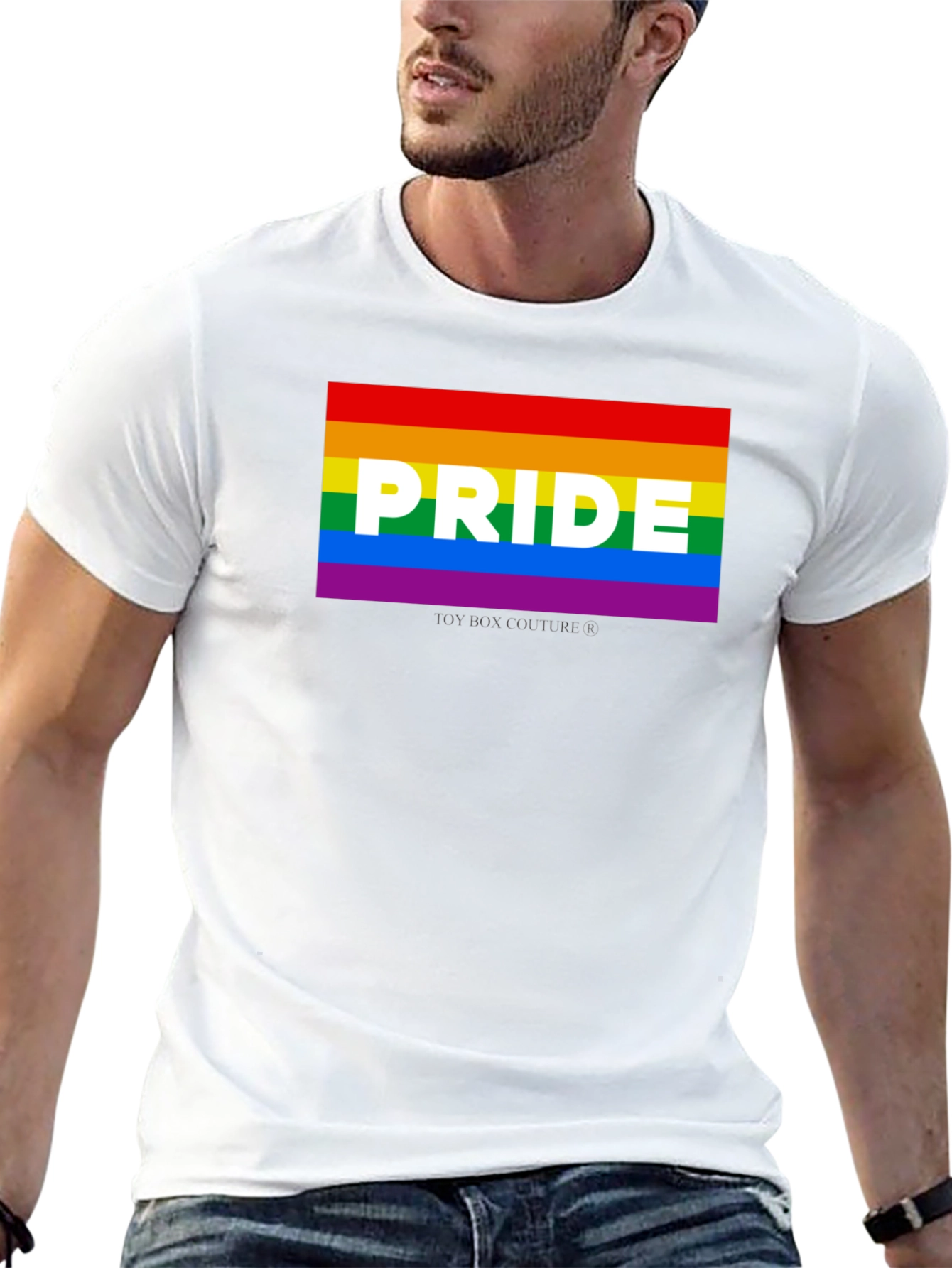 Pride LGBTQ Rainbow Graphic T-Shirt