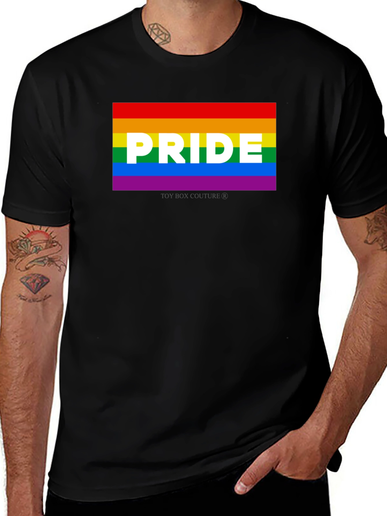 Pride LGBTQ Rainbow Graphic T-Shirt