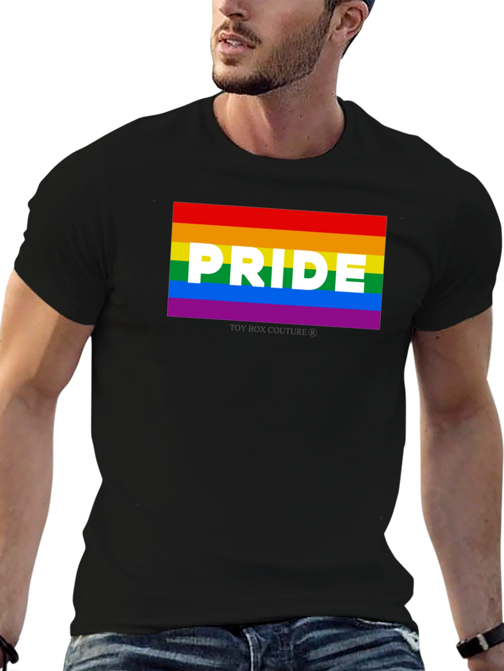 Pride LGBTQ Rainbow Graphic T-Shirt