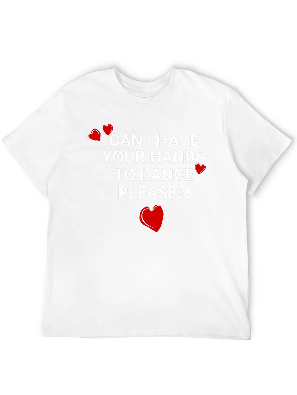 Hands to Dance T-Shirt: Valentines Day Graphic Tee