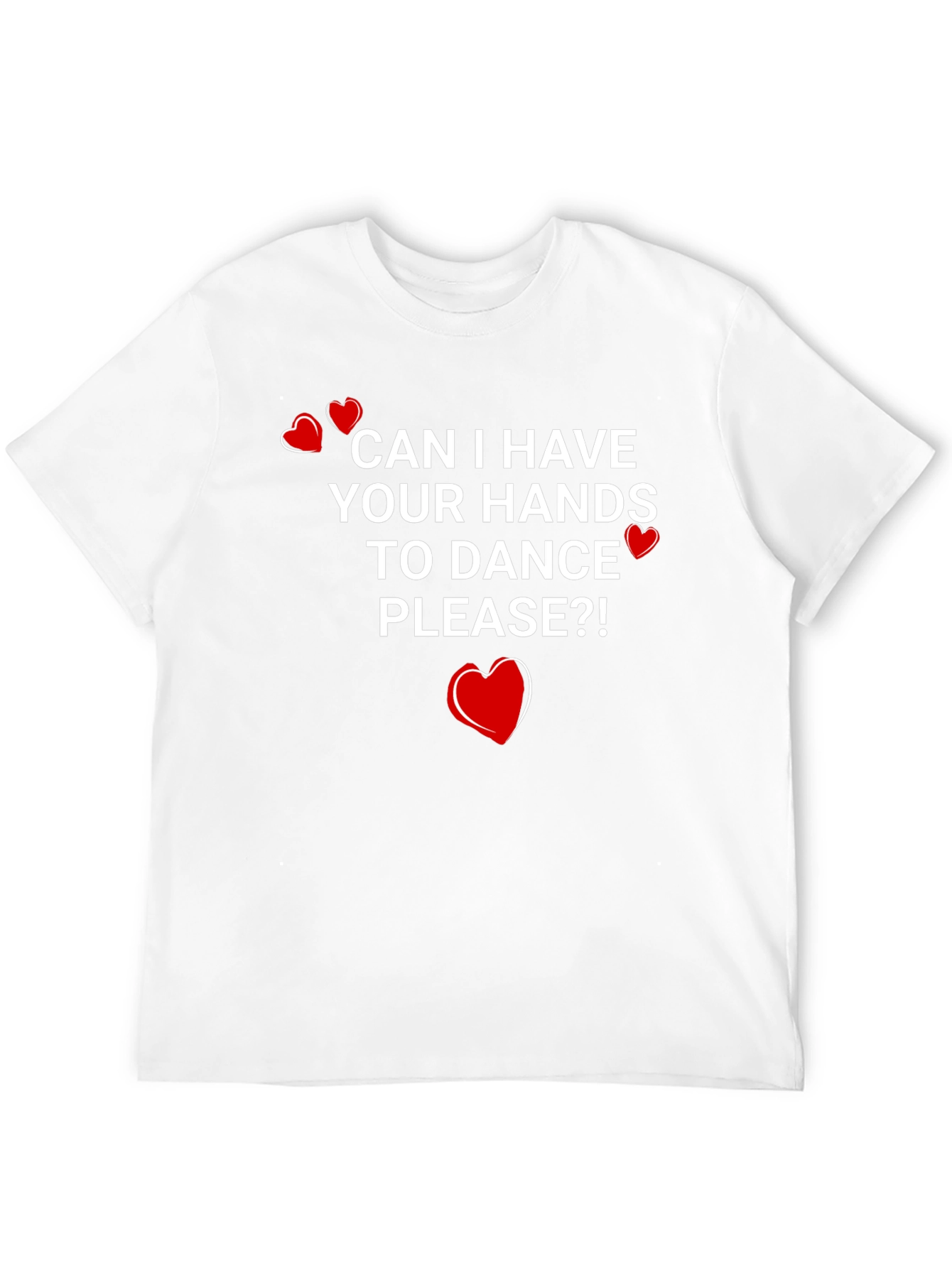 Hands to Dance T-Shirt: Valentines Day Graphic Tee