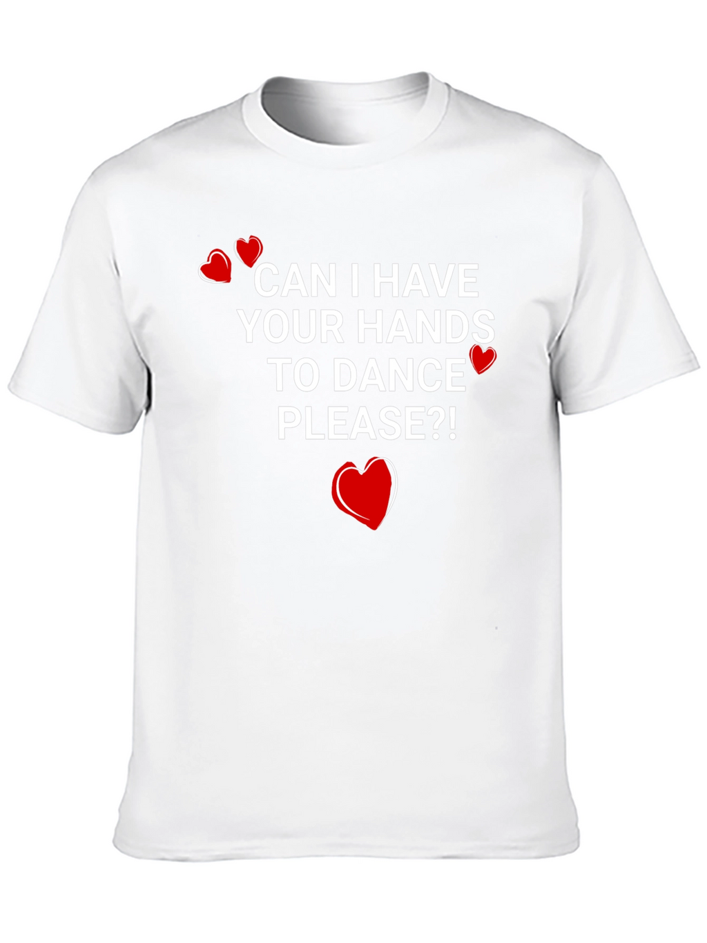 Hands to Dance T-Shirt: Valentines Day Graphic Tee