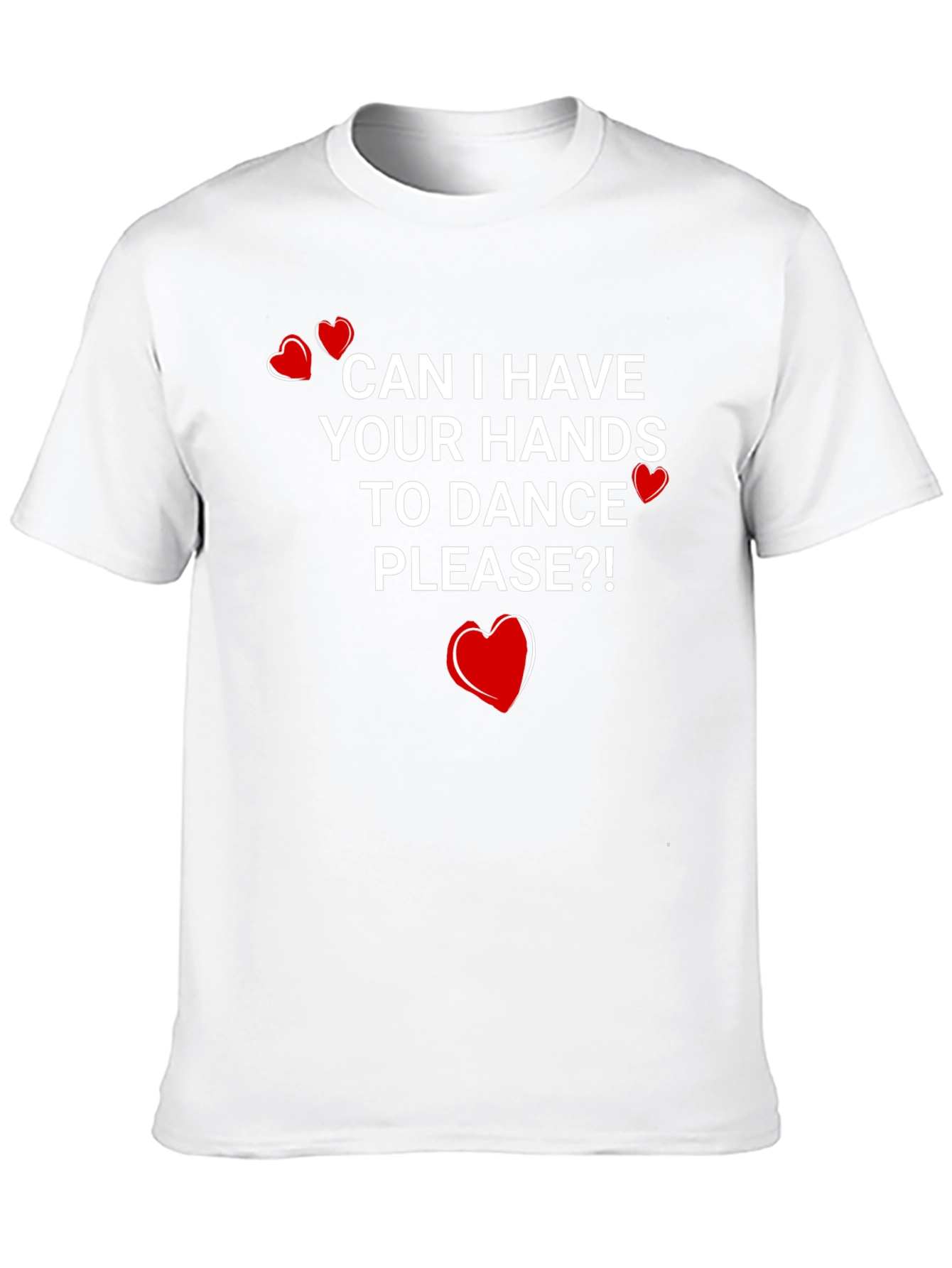 Hands to Dance T-Shirt: Valentines Day Graphic Tee