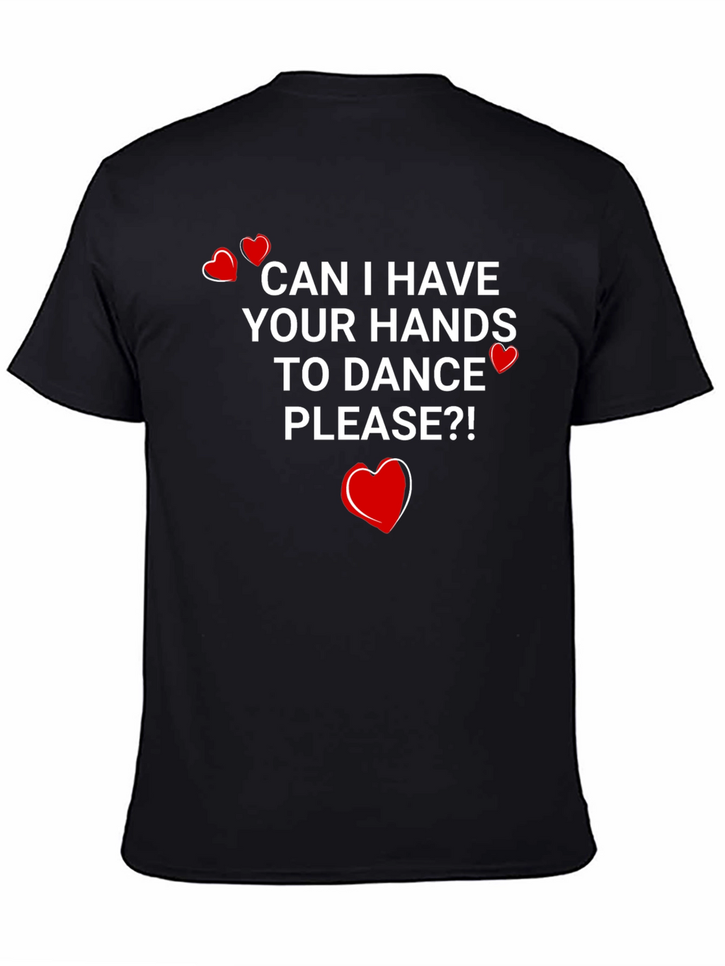 Hands to Dance T-Shirt: Valentines Day Graphic Tee