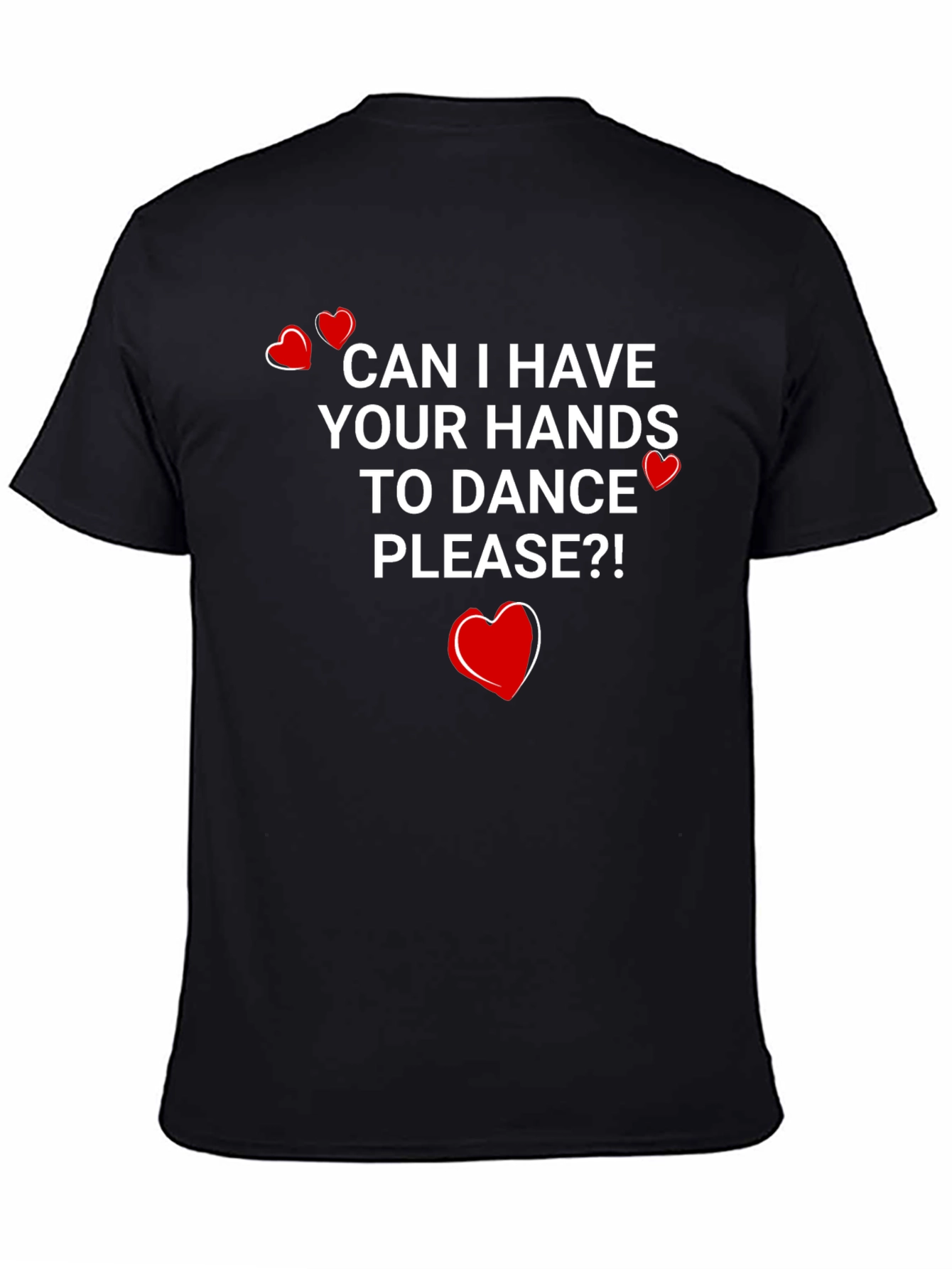 Hands to Dance T-Shirt: Valentines Day Graphic Tee