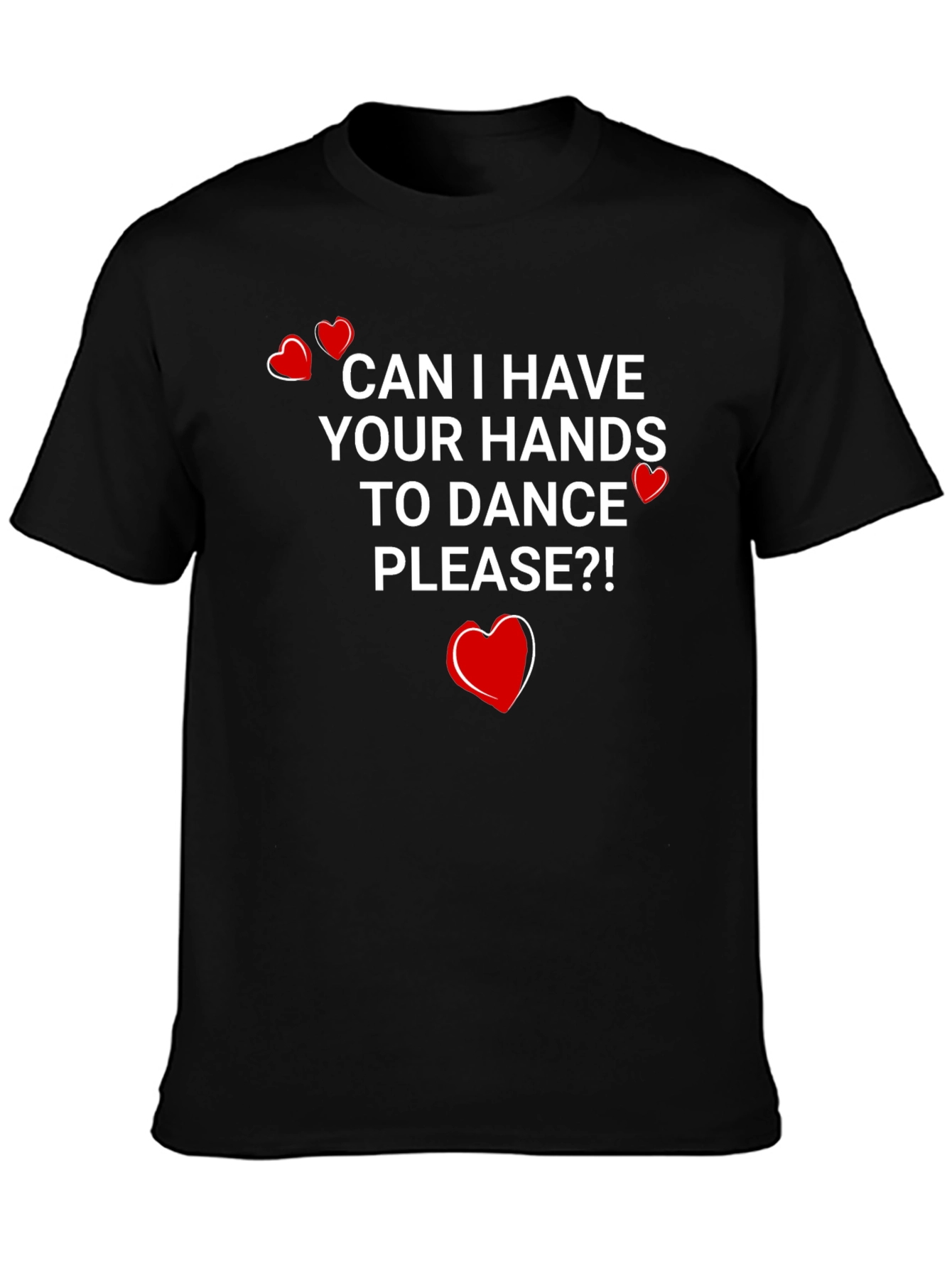 Hands to Dance T-Shirt: Valentines Day Graphic Tee