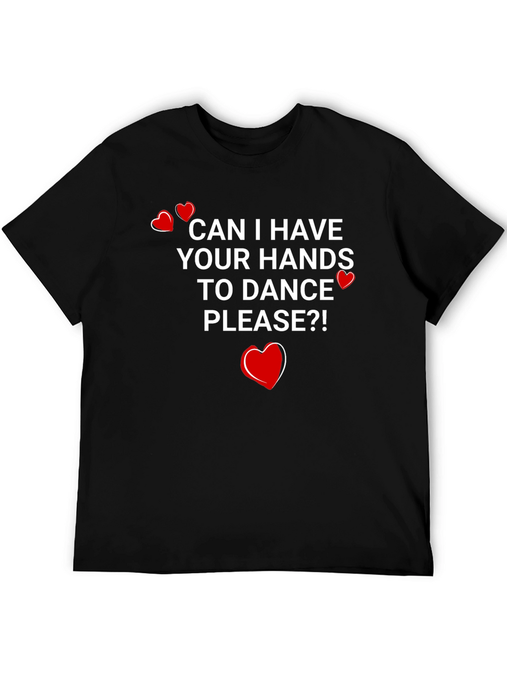 Hands to Dance T-Shirt: Valentines Day Graphic Tee