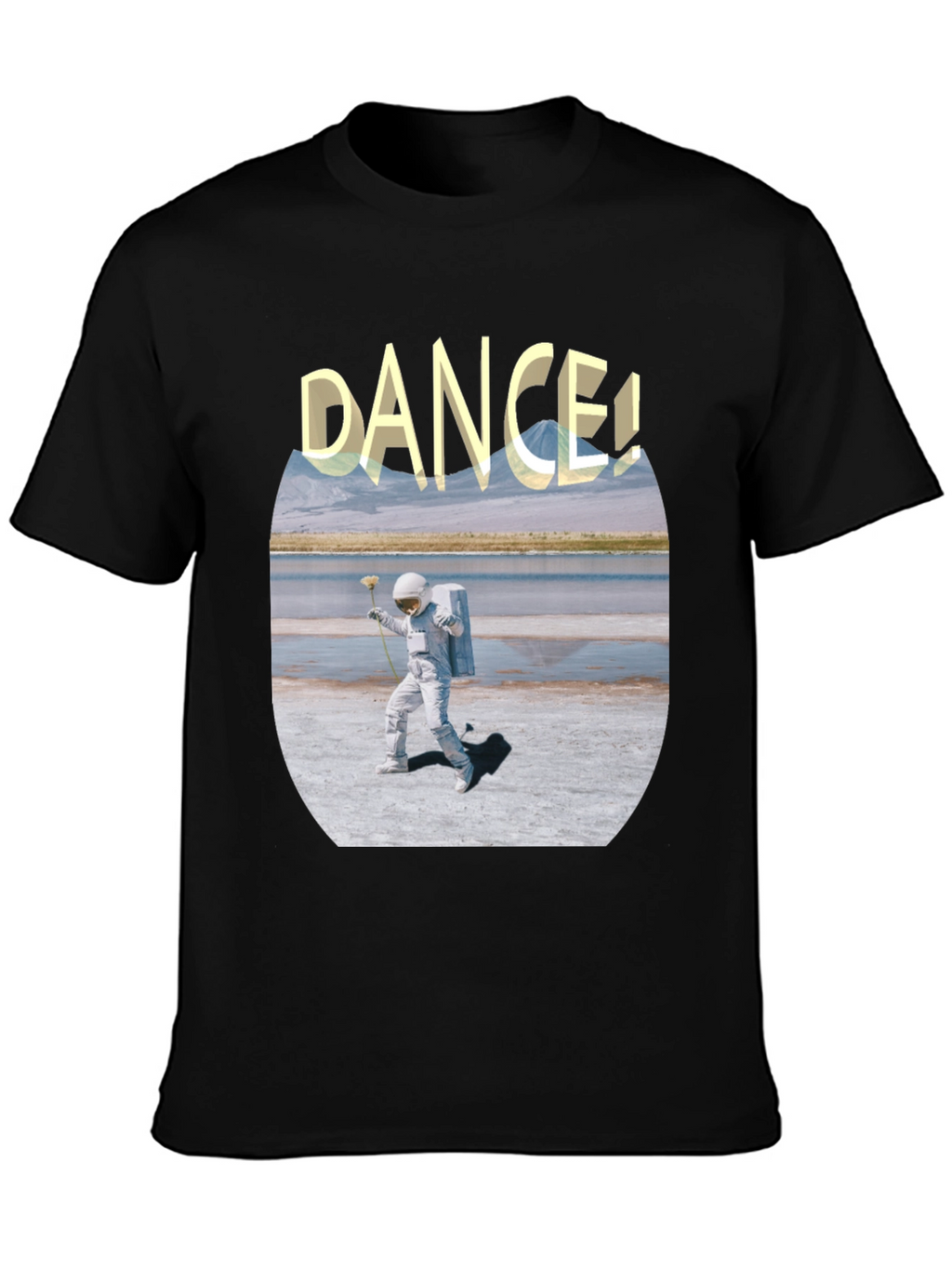 Astronaut Dance Graphic Tee - Soft Cotton Comfort