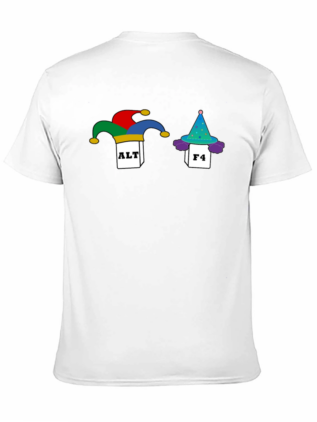 Alt F4 Fool T-Shirt - Black Novelty Graphic Tee