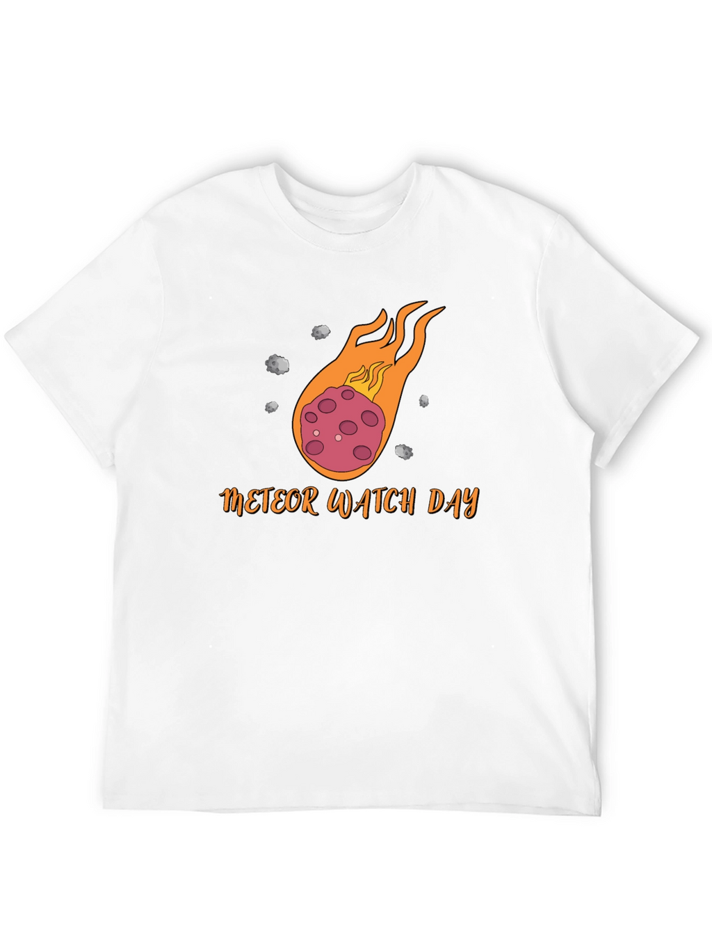 Meteor Watch Day Black T-Shirt