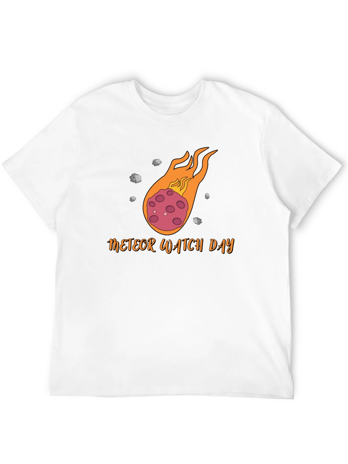 Meteor Watch Day Black T-Shirt