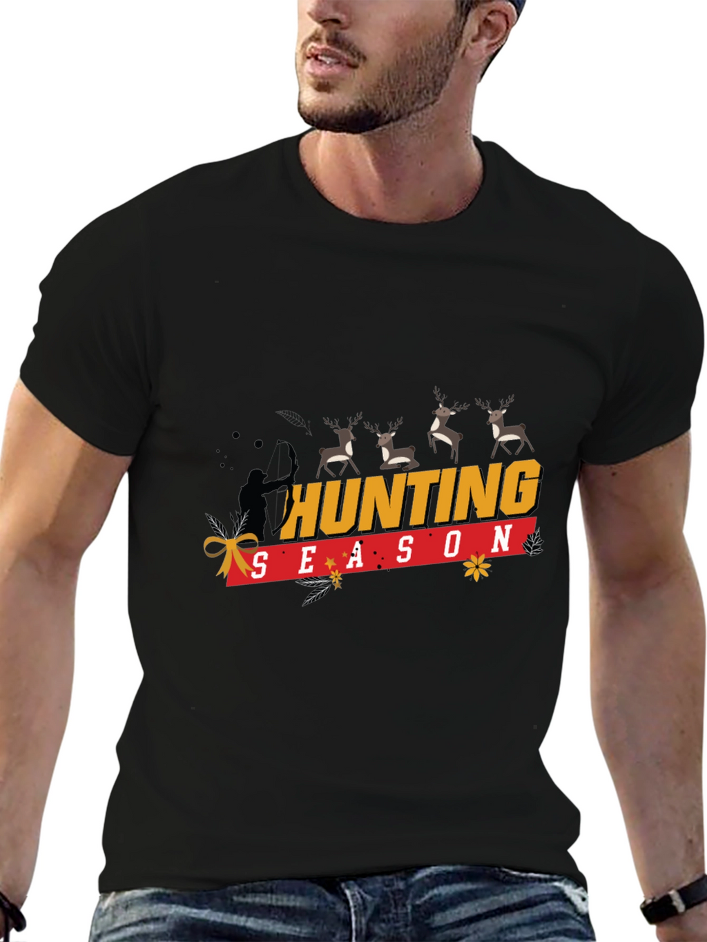 Hunting Season Black T-Shirt