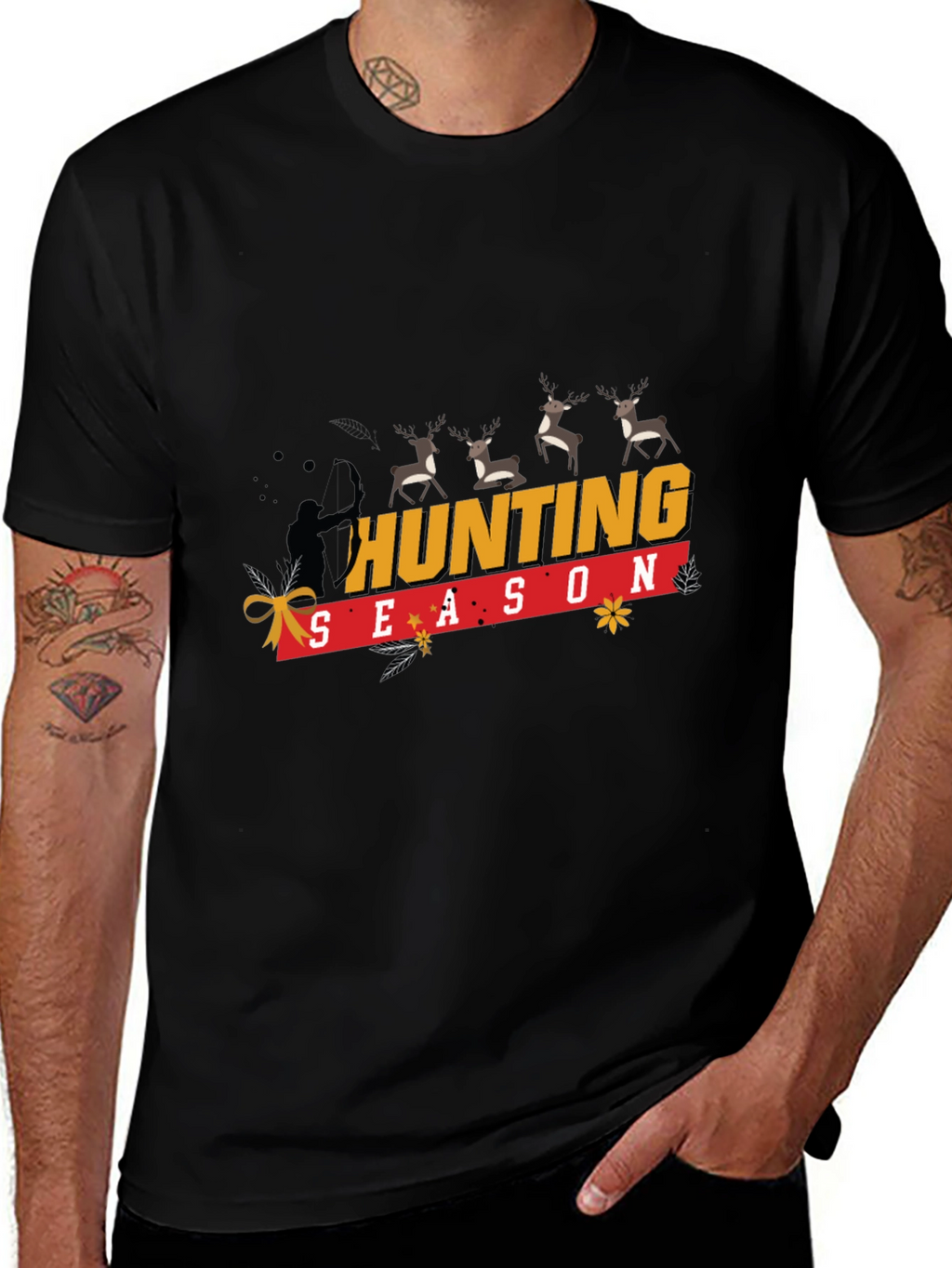 Hunting Season Black T-Shirt