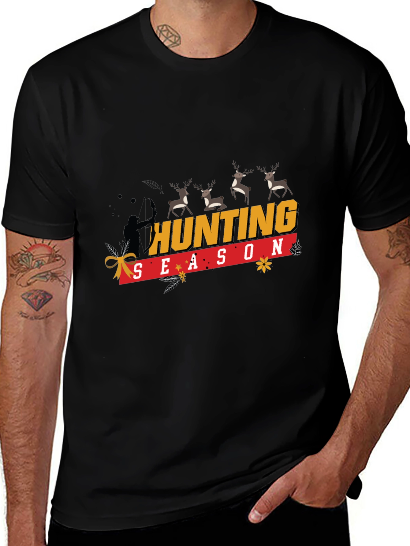 Hunting Season Black T-Shirt