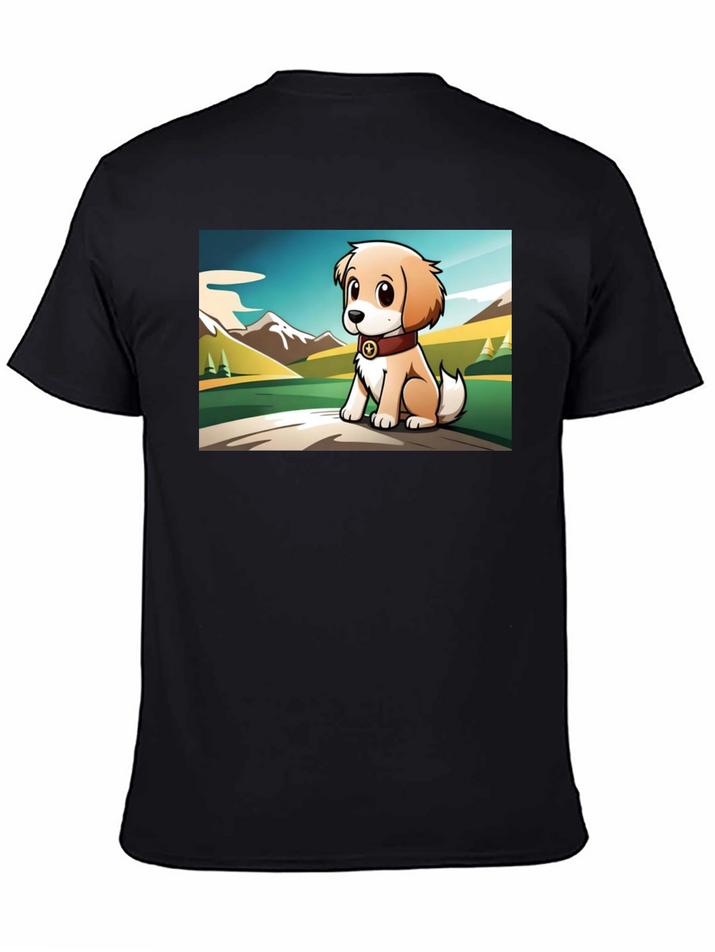 Cute Puppy Graphic T-Shirt