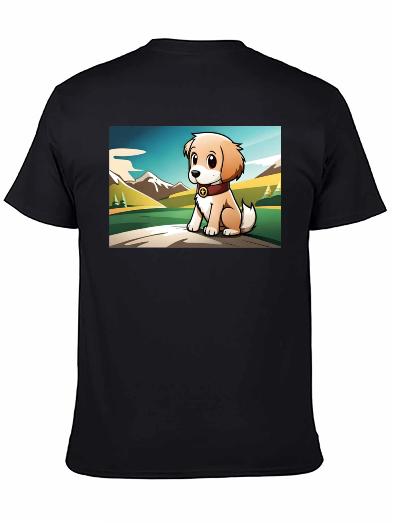 Cute Puppy Graphic T-Shirt