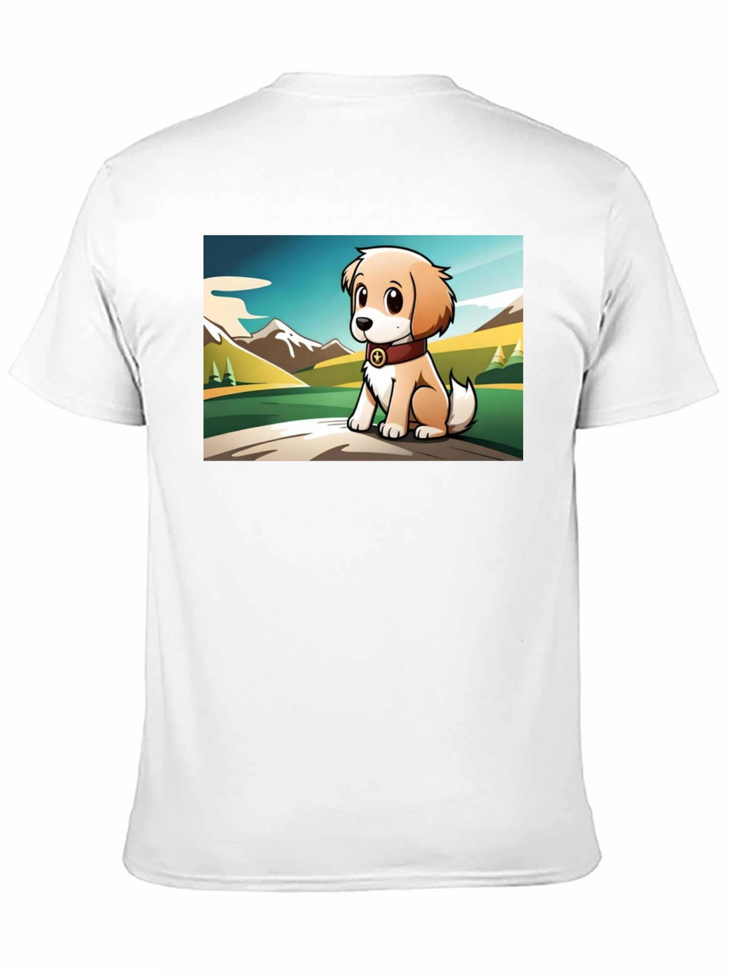 Cute Puppy Graphic T-Shirt