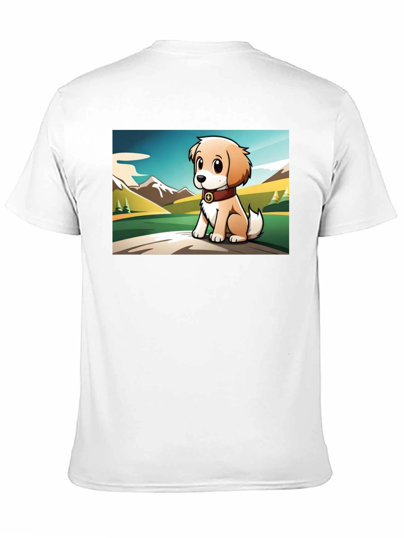 Cute Puppy Graphic T-Shirt
