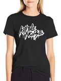 Kill The Noise Black Graphic T-Shirt