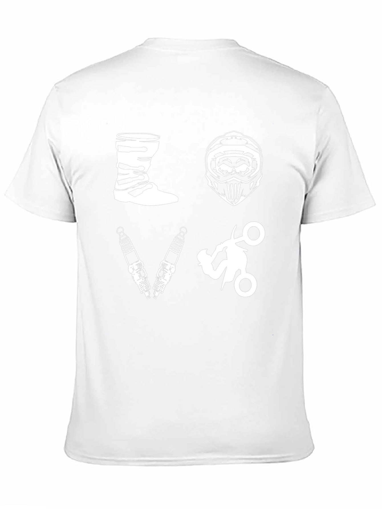 Moto Love Black Graphic T-Shirt